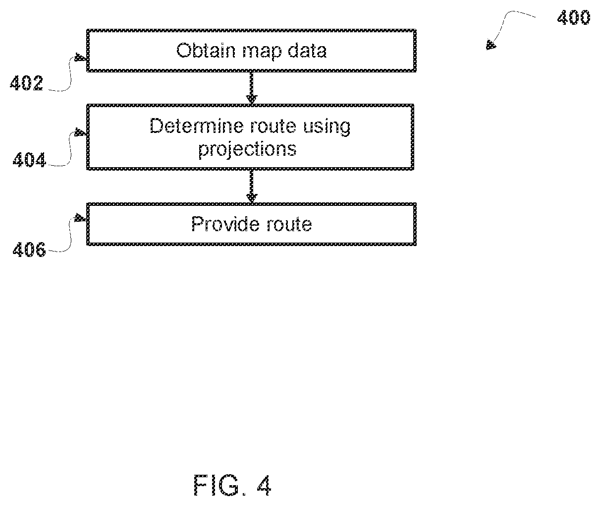 Patent US12492914 Figure 4 – Submap geographic projections
