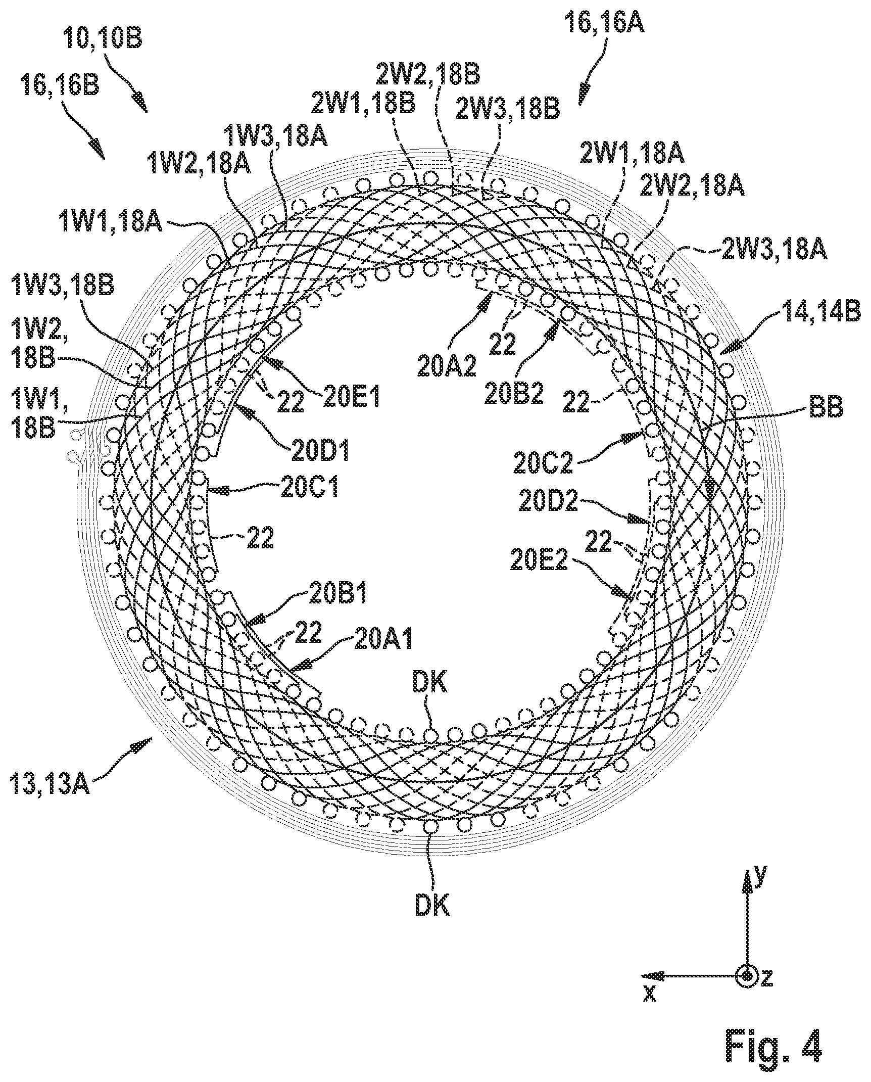 Patent US12492918 Figure 4 – Measured value acquisition device for an inductive sensor arrangement