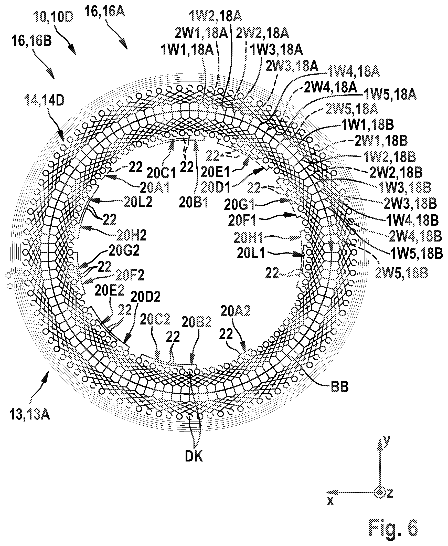 Patent US12492918 Figure 6 – Measured value acquisition device for an inductive sensor arrangement
