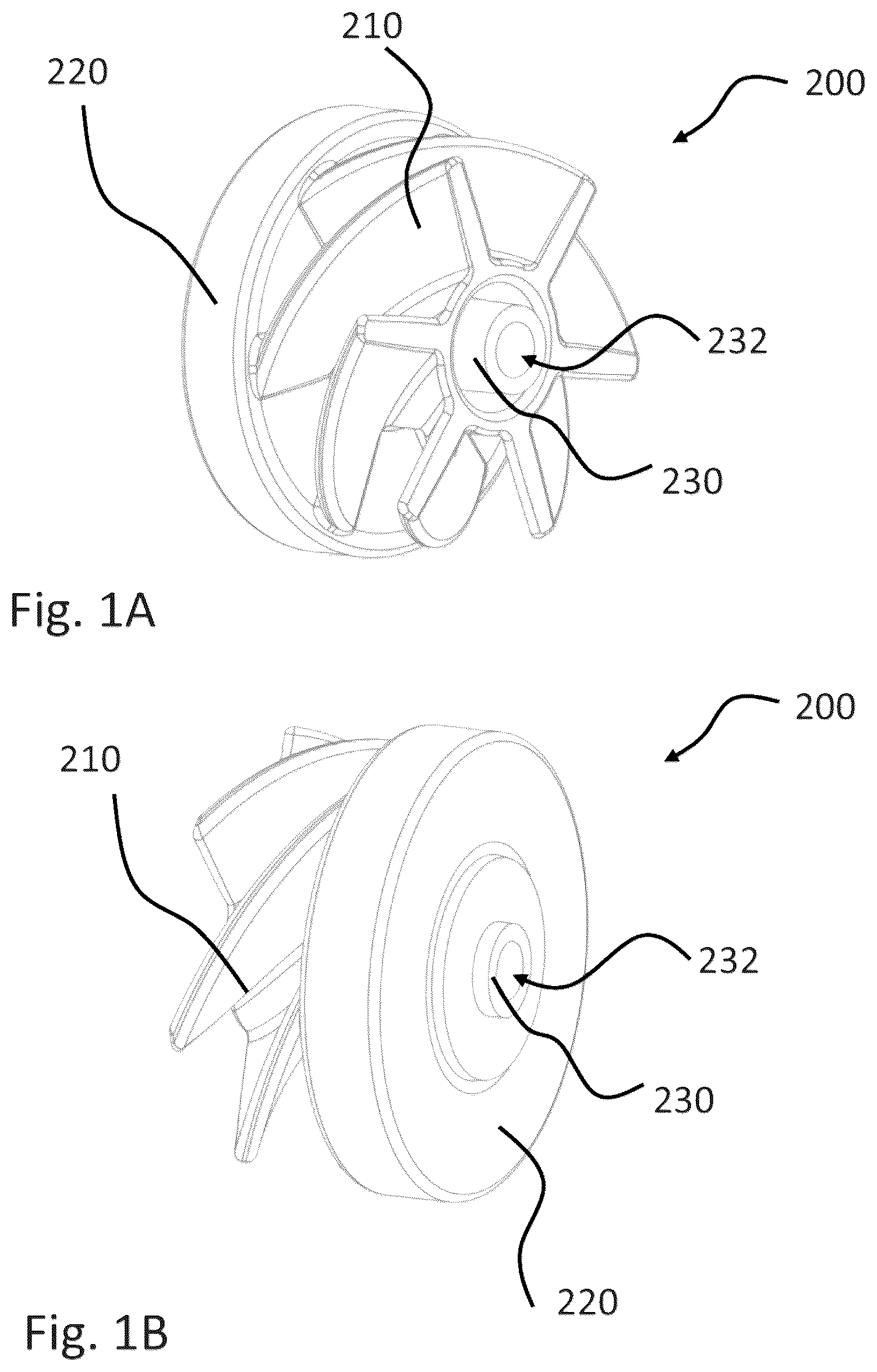 Patent US12492923 Figure 1 – Bearing component for flow sensor, flow measuring unit, and domestic appliance