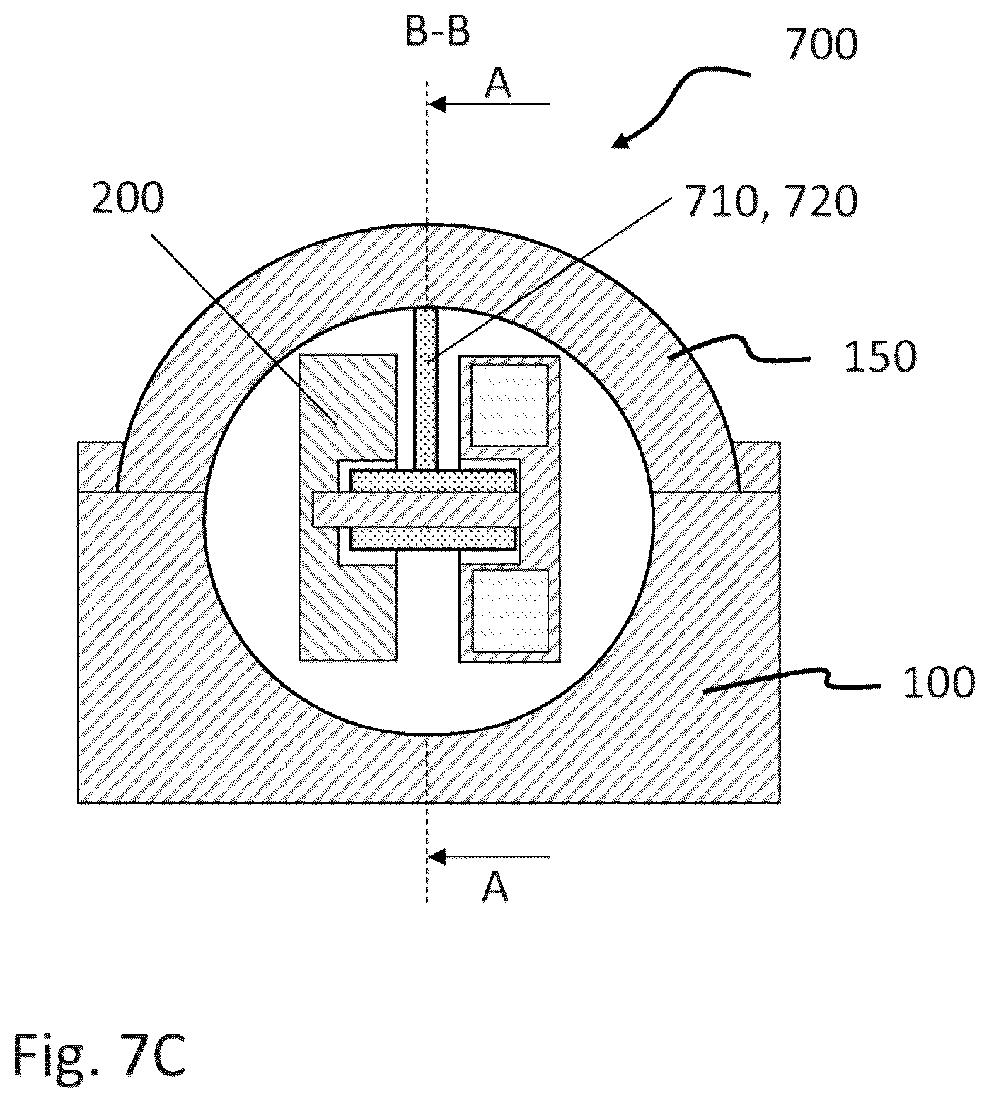 Patent US12492923 Figure 7 – Bearing component for flow sensor, flow measuring unit, and domestic appliance