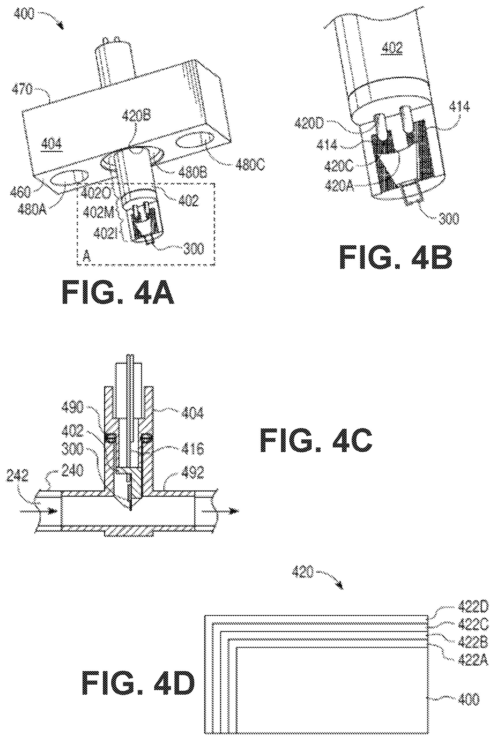 Patent US12492926 Figure 4 – Packaging for a sensor and methods of manufacturing thereof