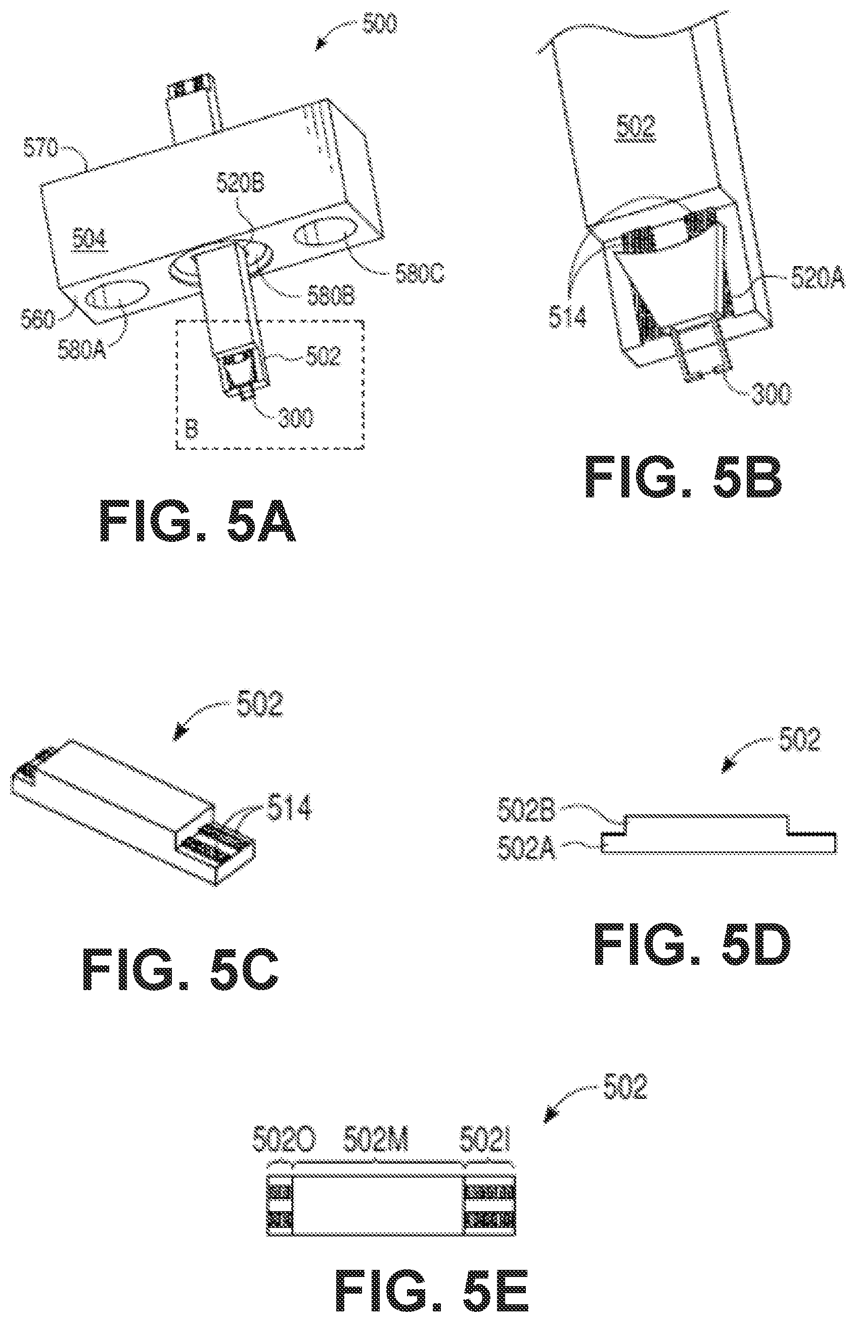 Patent US12492926 Figure 5 – Packaging for a sensor and methods of manufacturing thereof