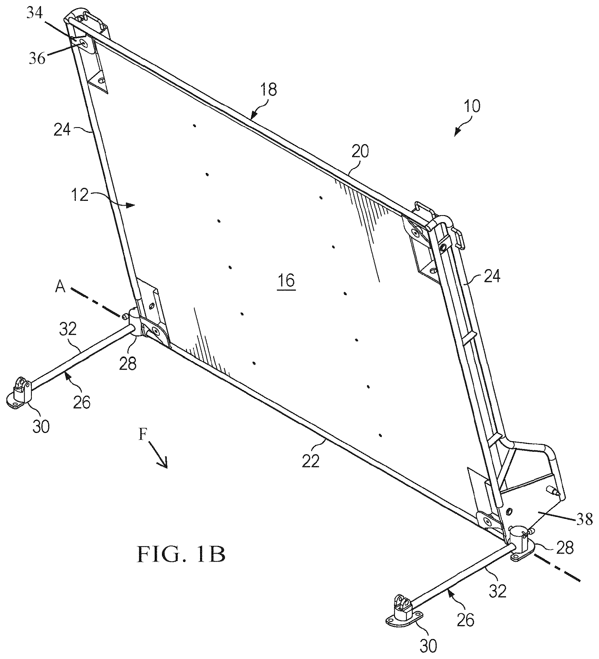 Patent US12492933 Figure 2 – Floor scale with cleanable footprint