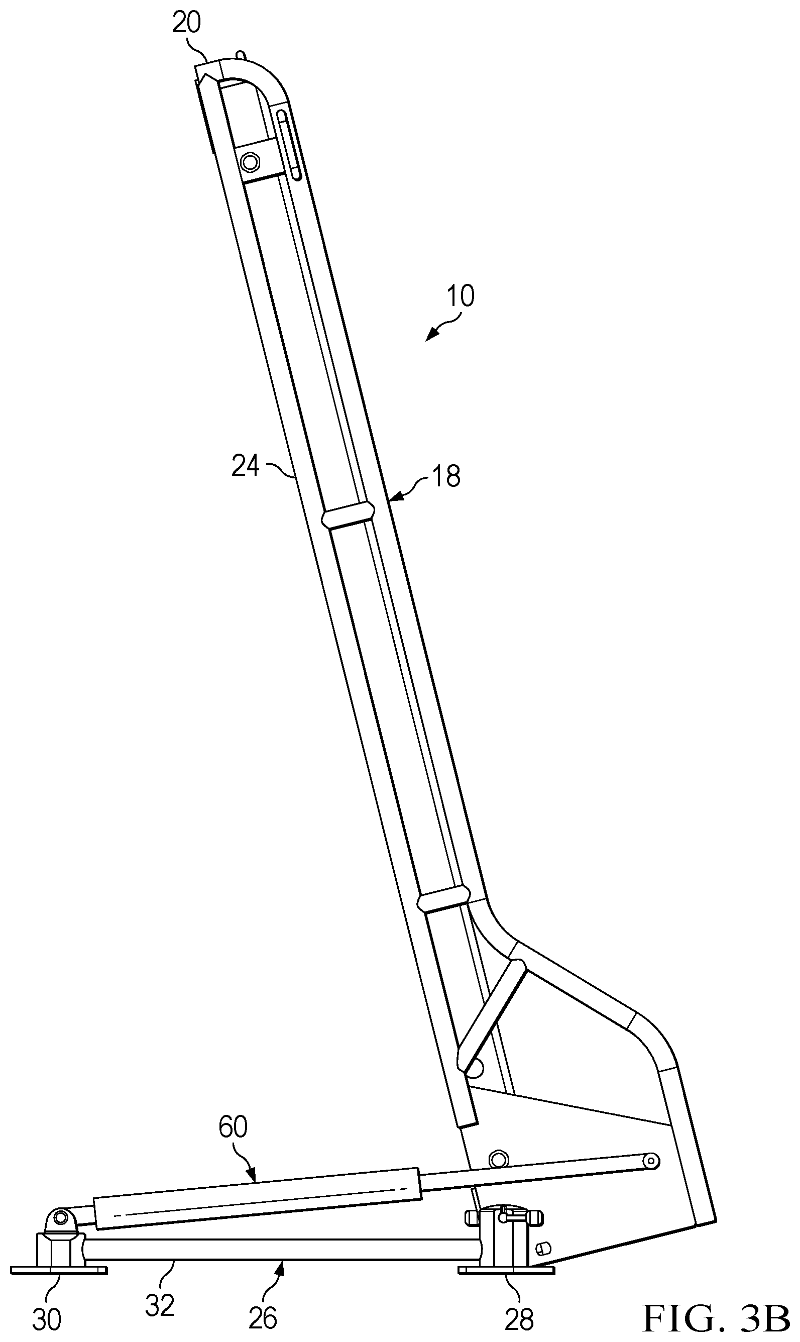 Patent US12492933 Figure 6 – Floor scale with cleanable footprint