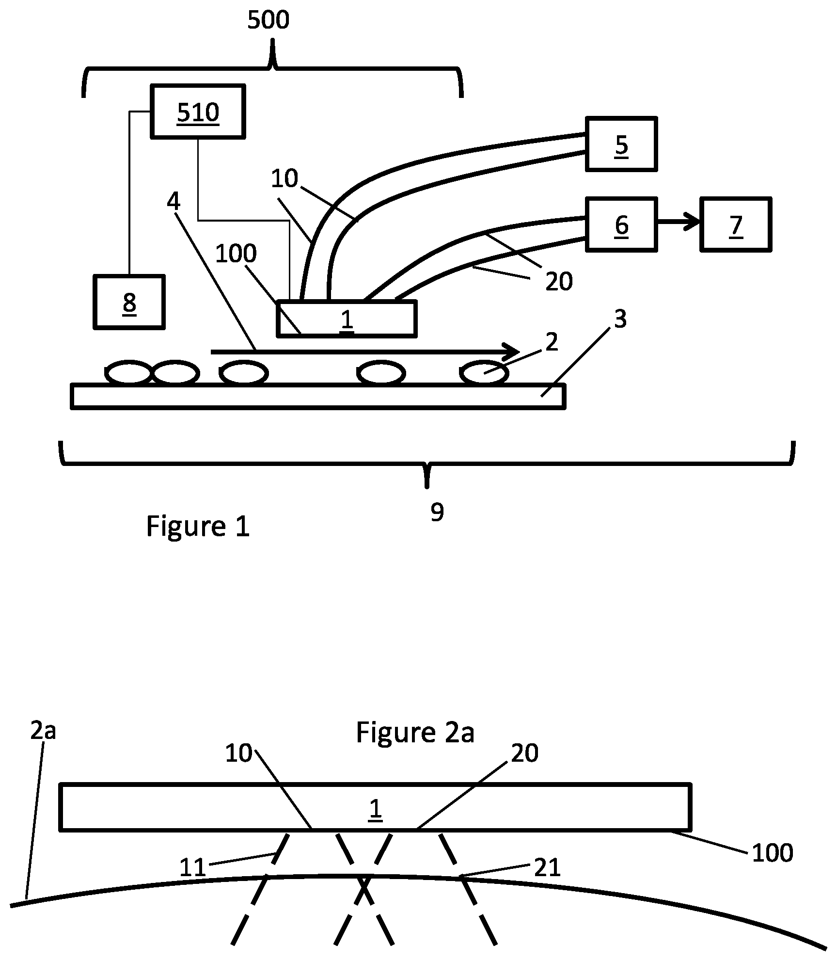 Patent US12492940 Figure 1 – Measurement equipment for spectroscopic analysis of individual moving objects
