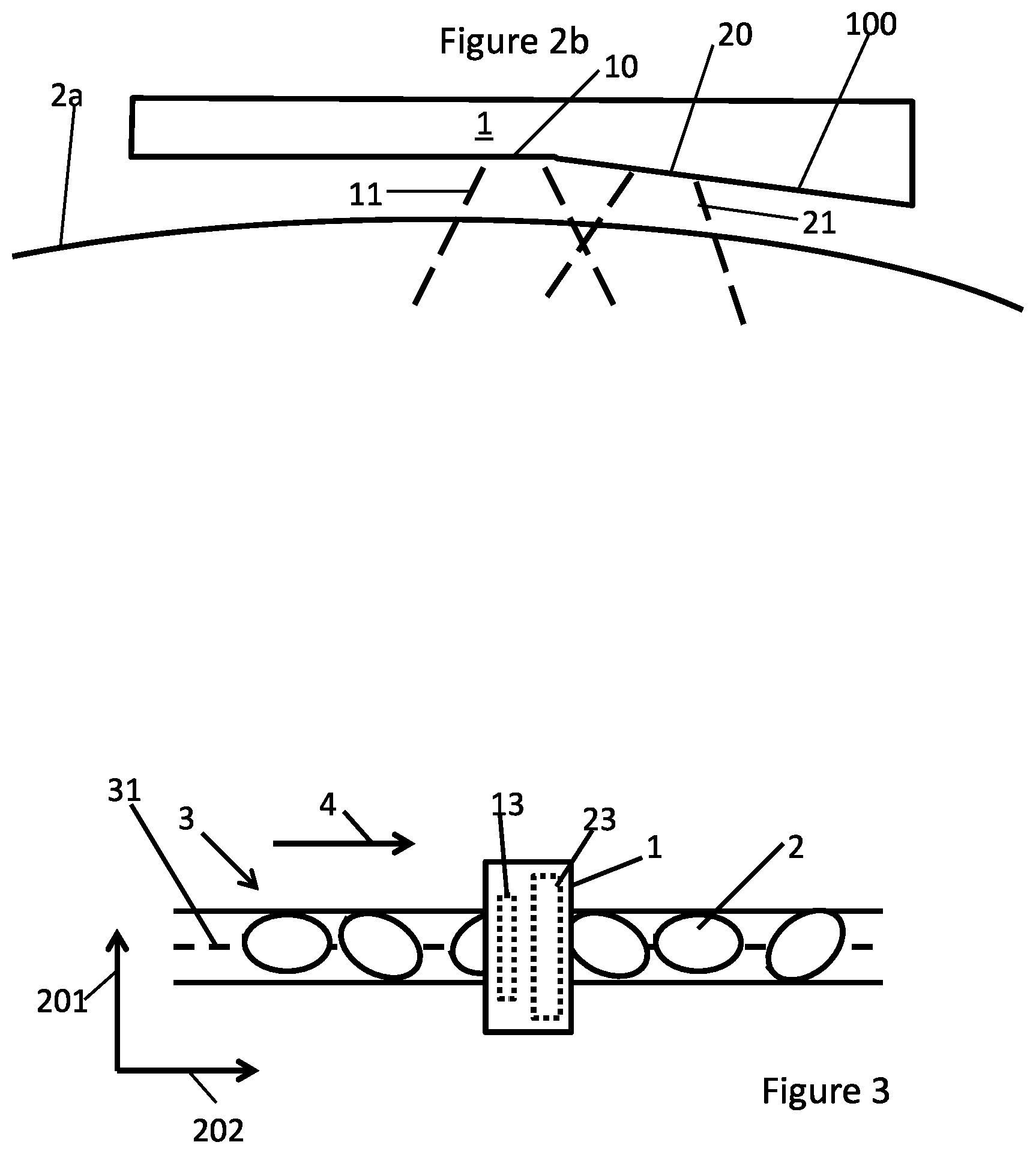 Patent US12492940 Figure 2 – Measurement equipment for spectroscopic analysis of individual moving objects