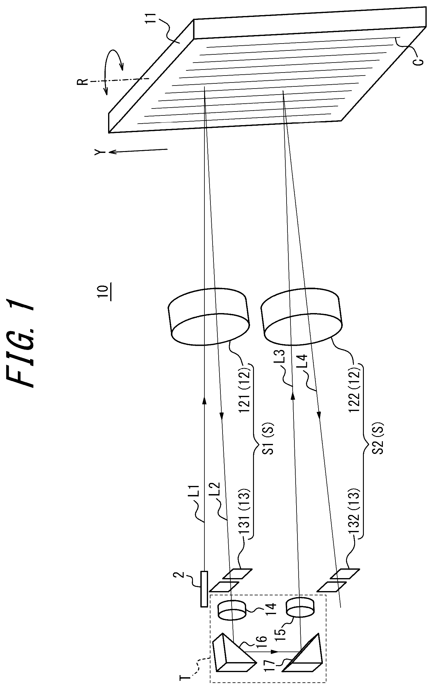 Patent US12492941 Figure 1 – Measurement apparatus, measurement method, and program