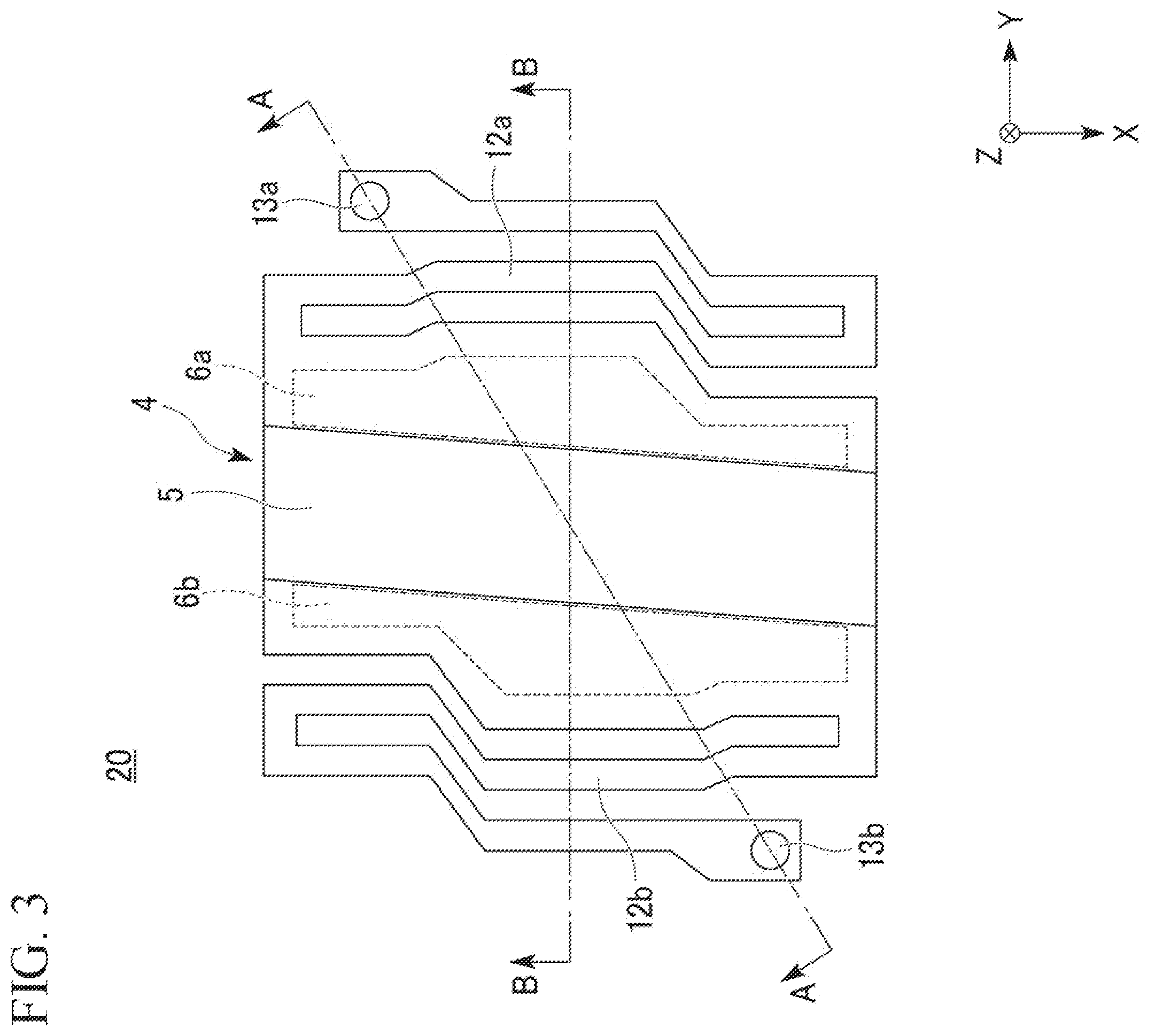 Patent US12492942 Figure 3 – Structure body and electromagnetic wave sensor