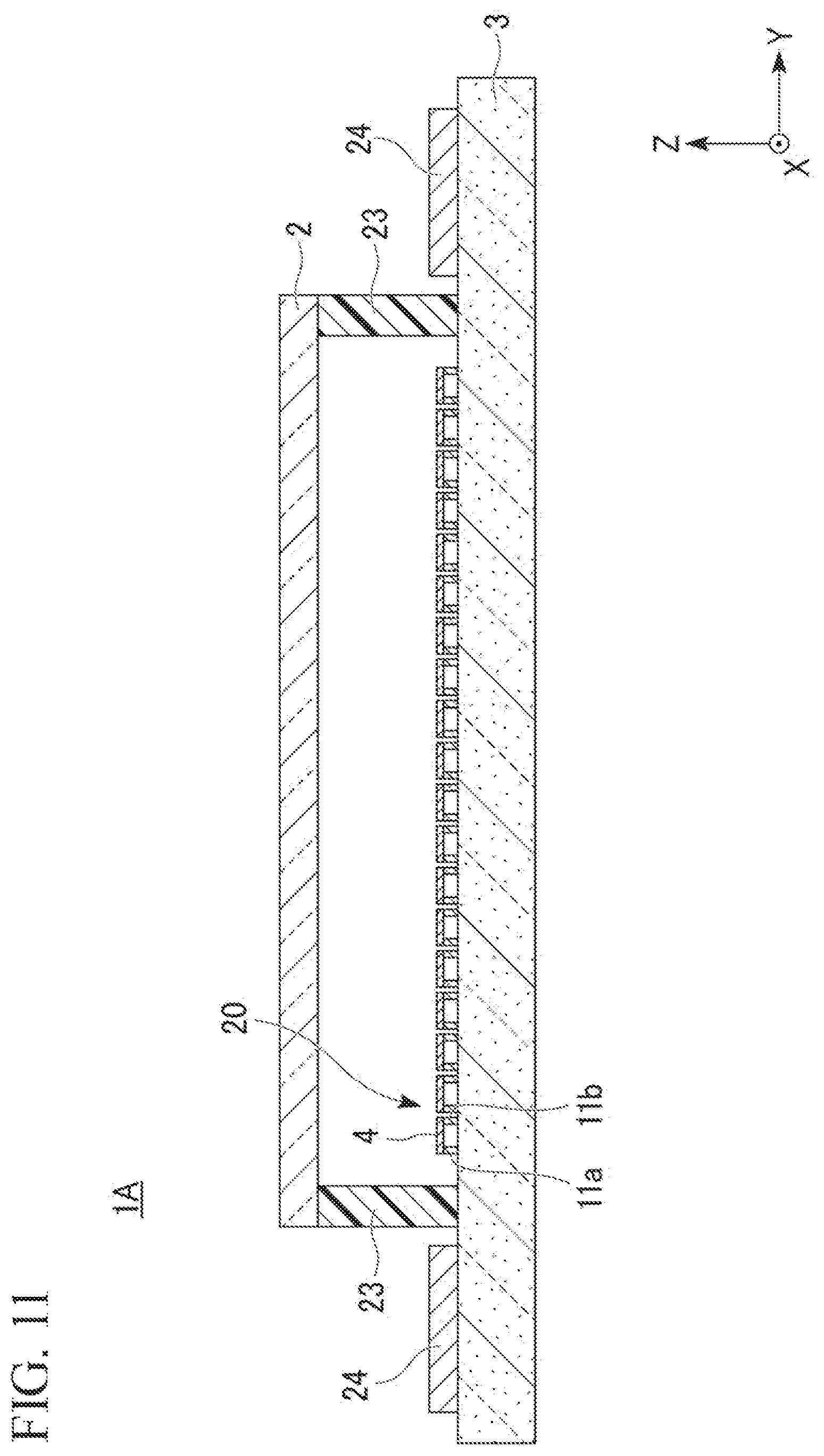 Patent US12492942 Figure 9 – Structure body and electromagnetic wave sensor