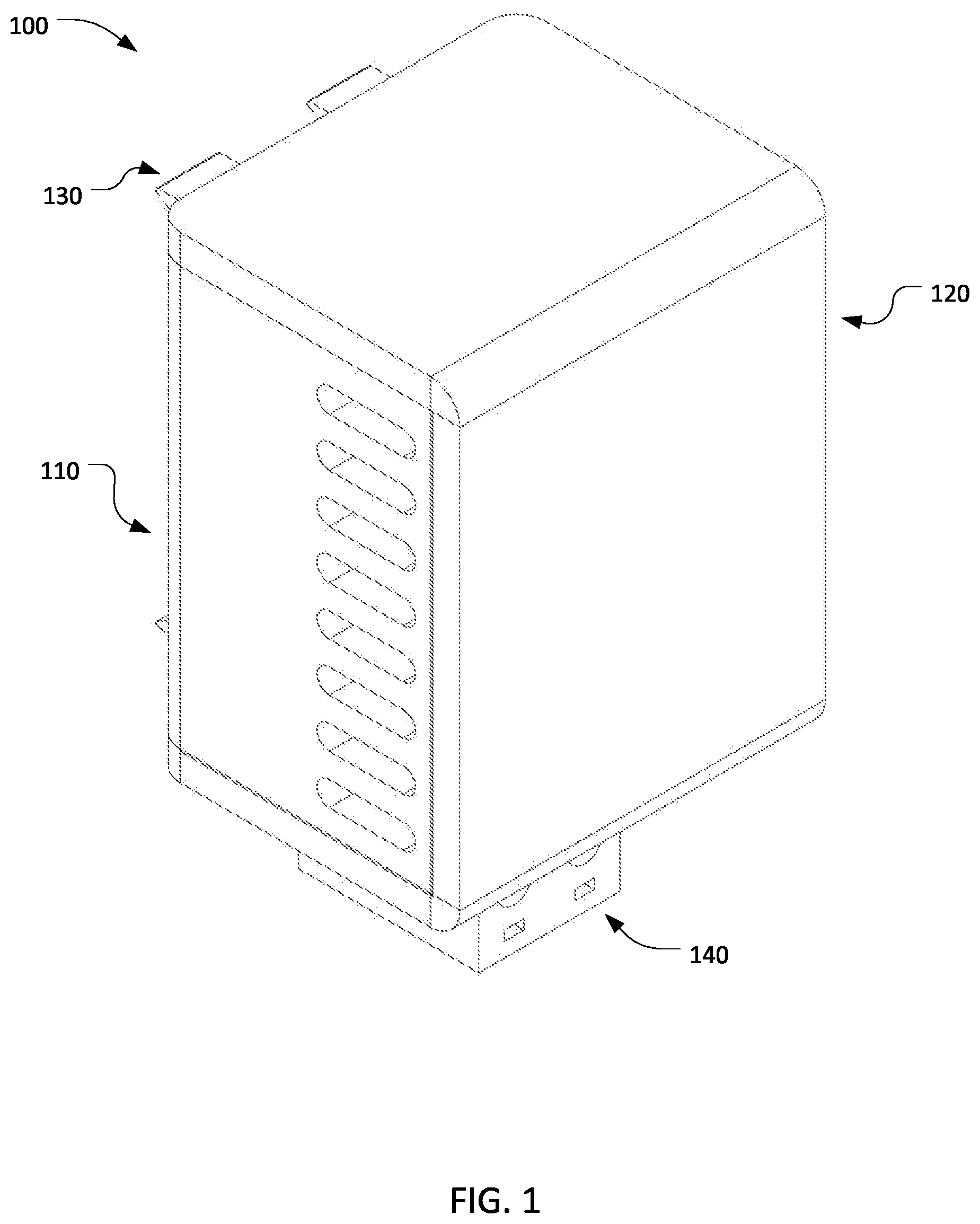 Patent US12492946 Figure 1 – Mountable sensor housing system