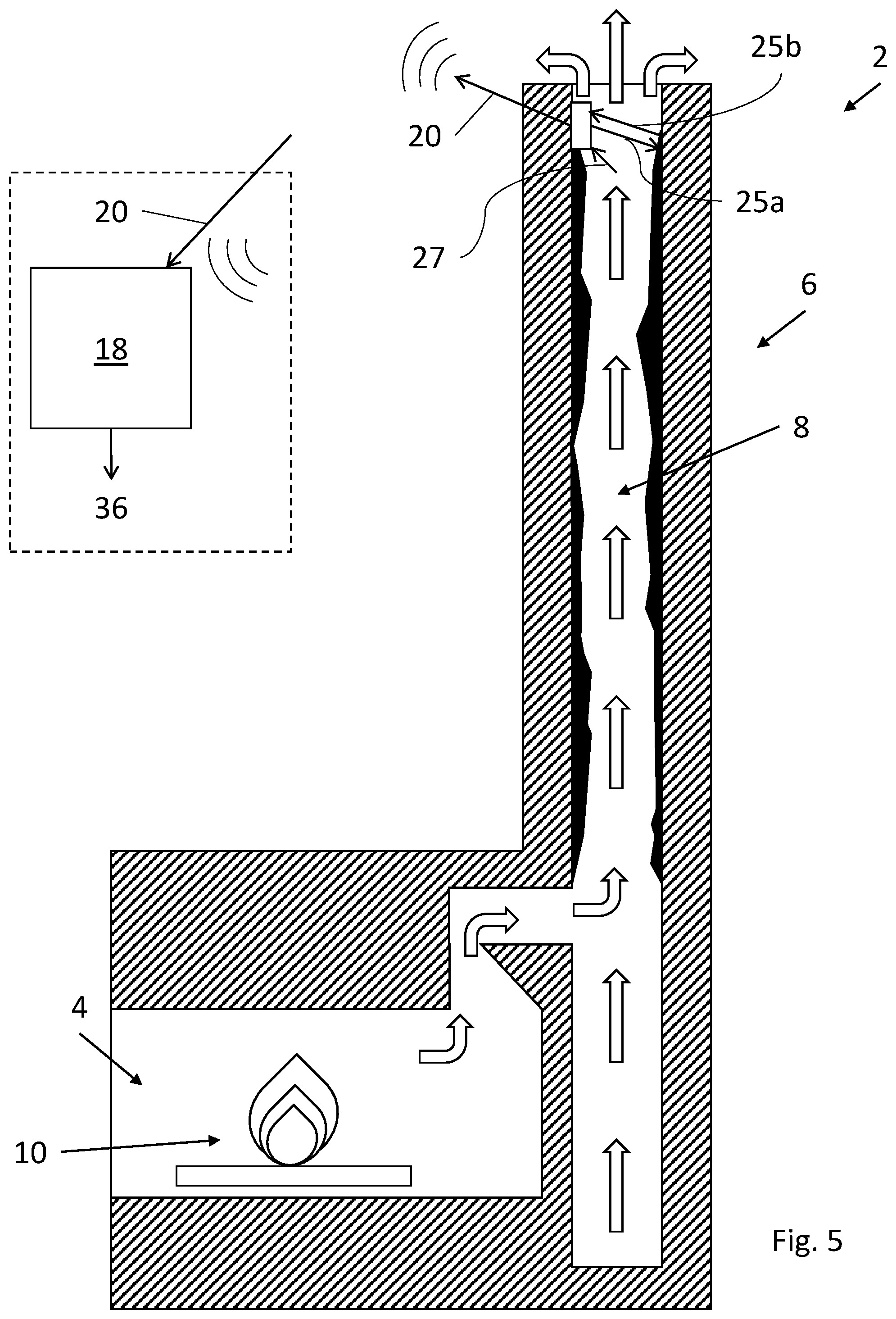 Patent US12492947 Figure 5 – Sensor network