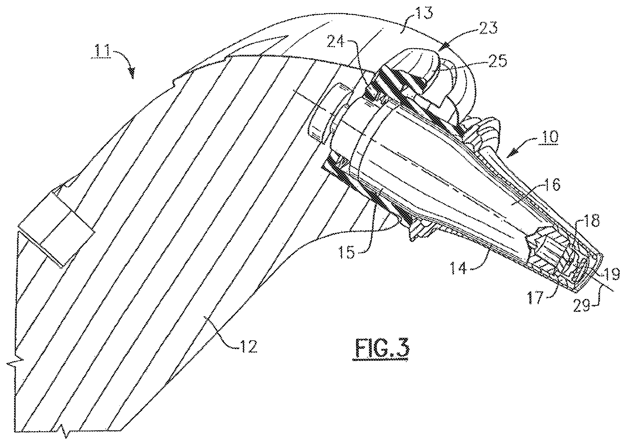 Patent US12492949 Figure 2 – IR thermometry probe cover