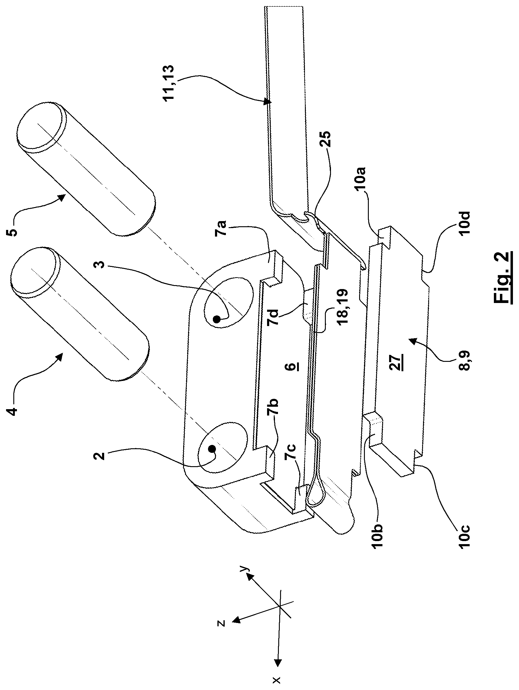 Patent US12492952 Figure 2 – Force sensors for crimping pliers and crimping pliers comprising a force sensor