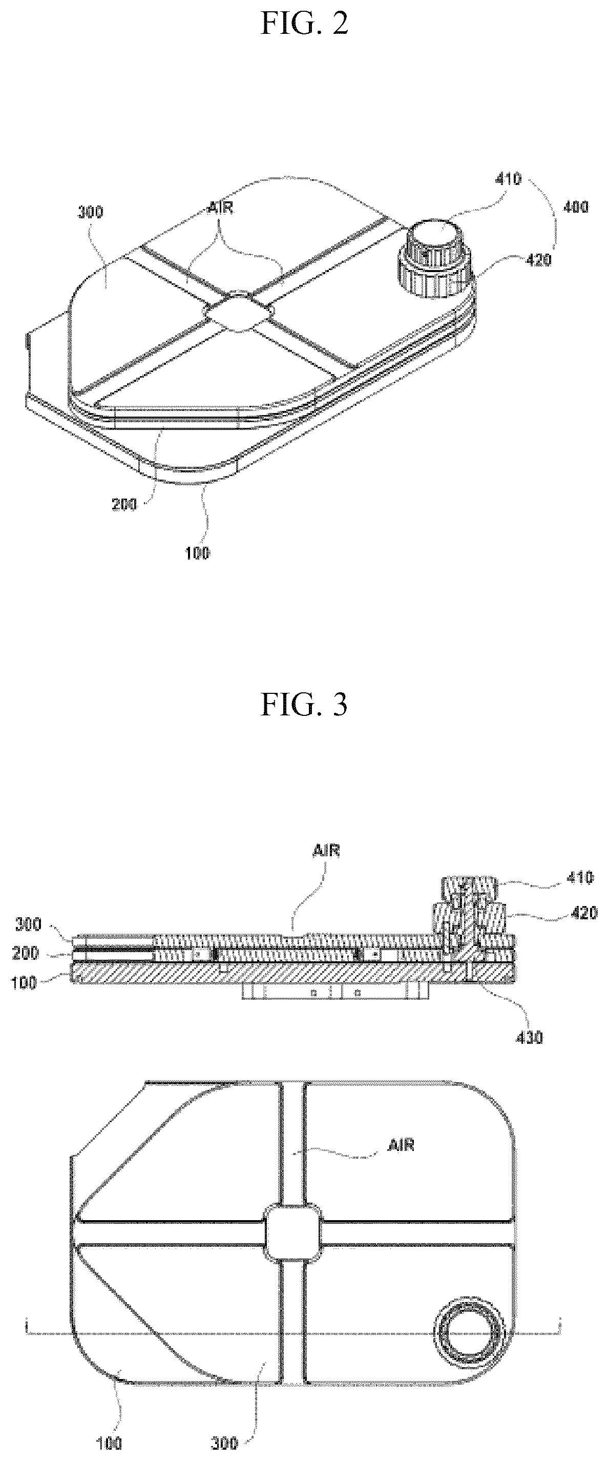 Patent US12492969 Figure 2 – Stage assembly with vent structure for preventing condensation