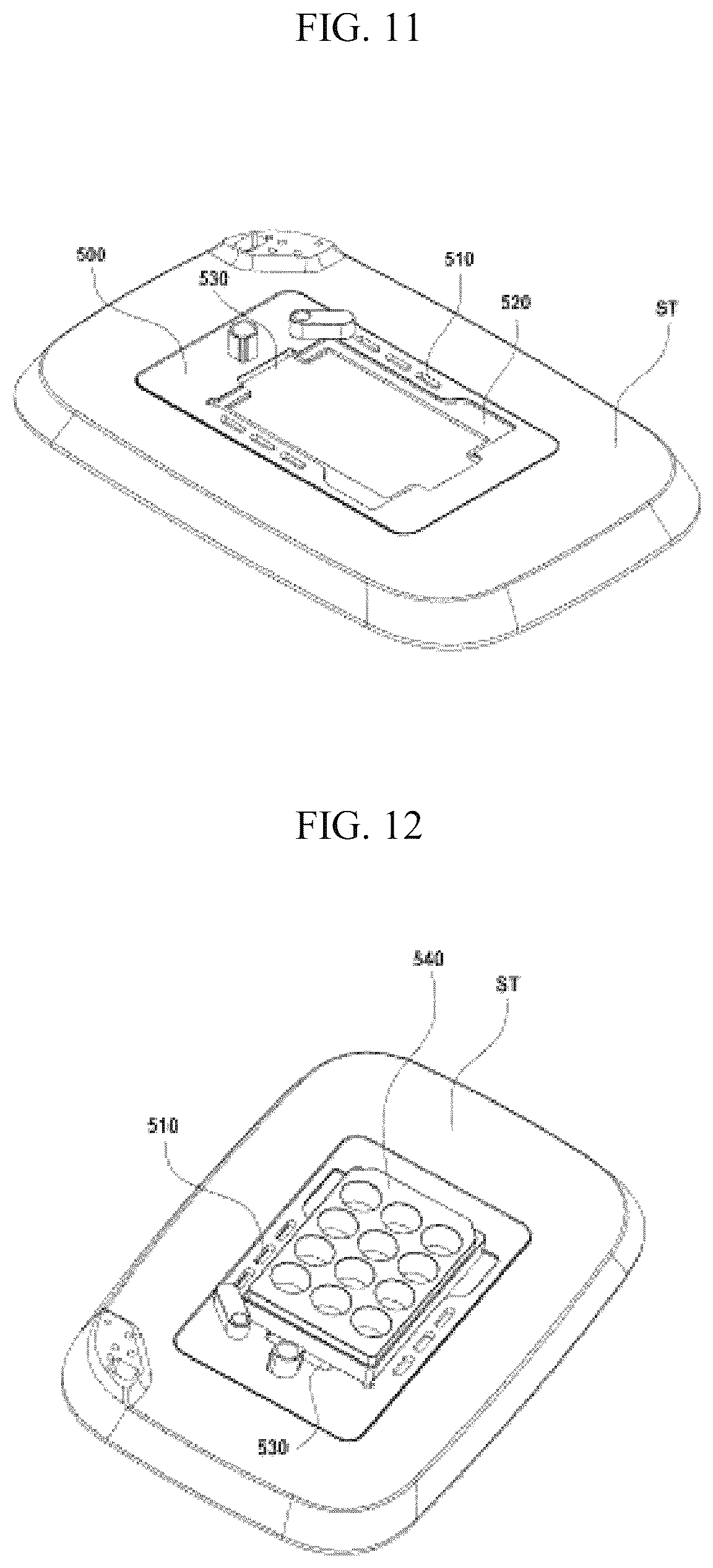 Patent US12492969 Figure 8 – Stage assembly with vent structure for preventing condensation