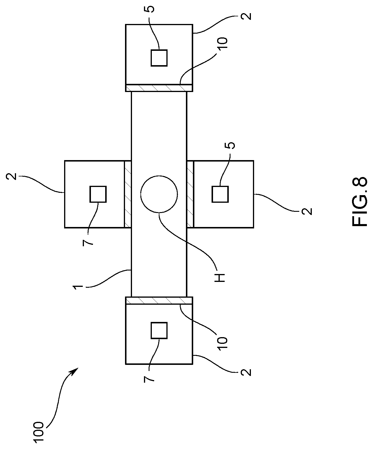 Patent US12492989 Figure 8 – Gas analyzing device