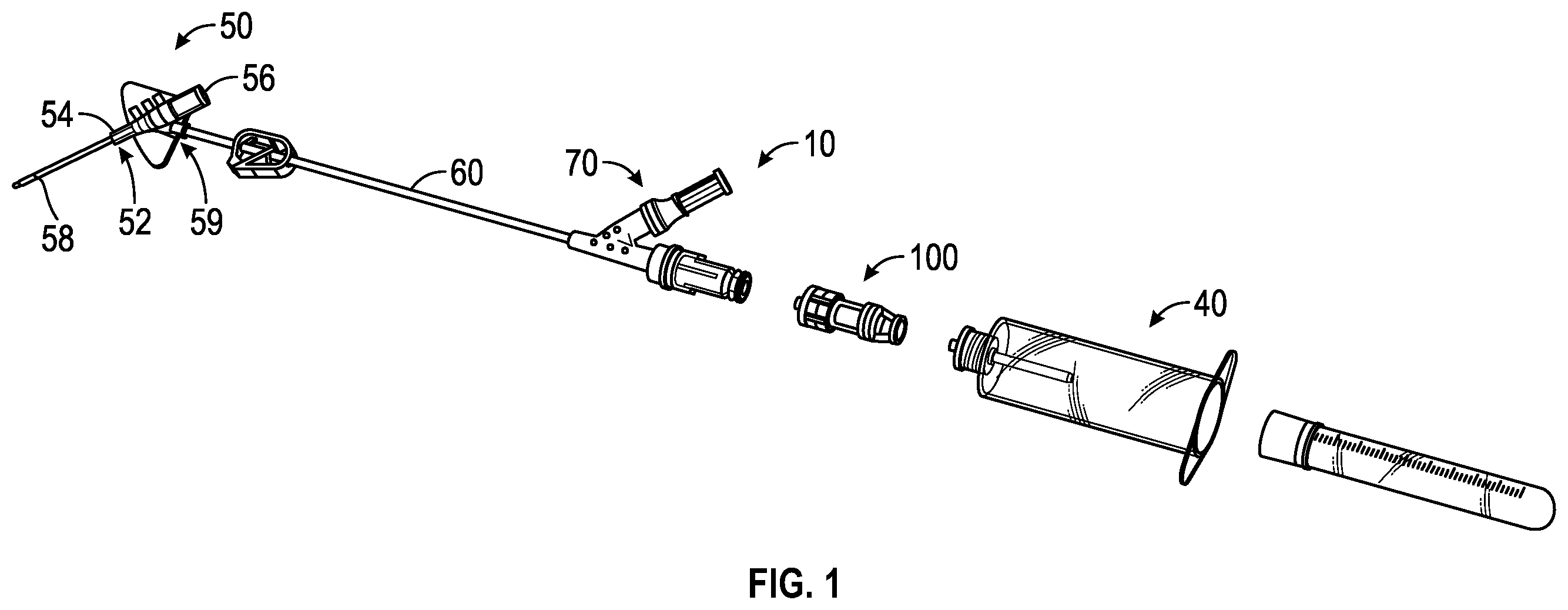 Patent US12496001 Figure 1 – Hemolysis-reduction accessories for direct blood draw