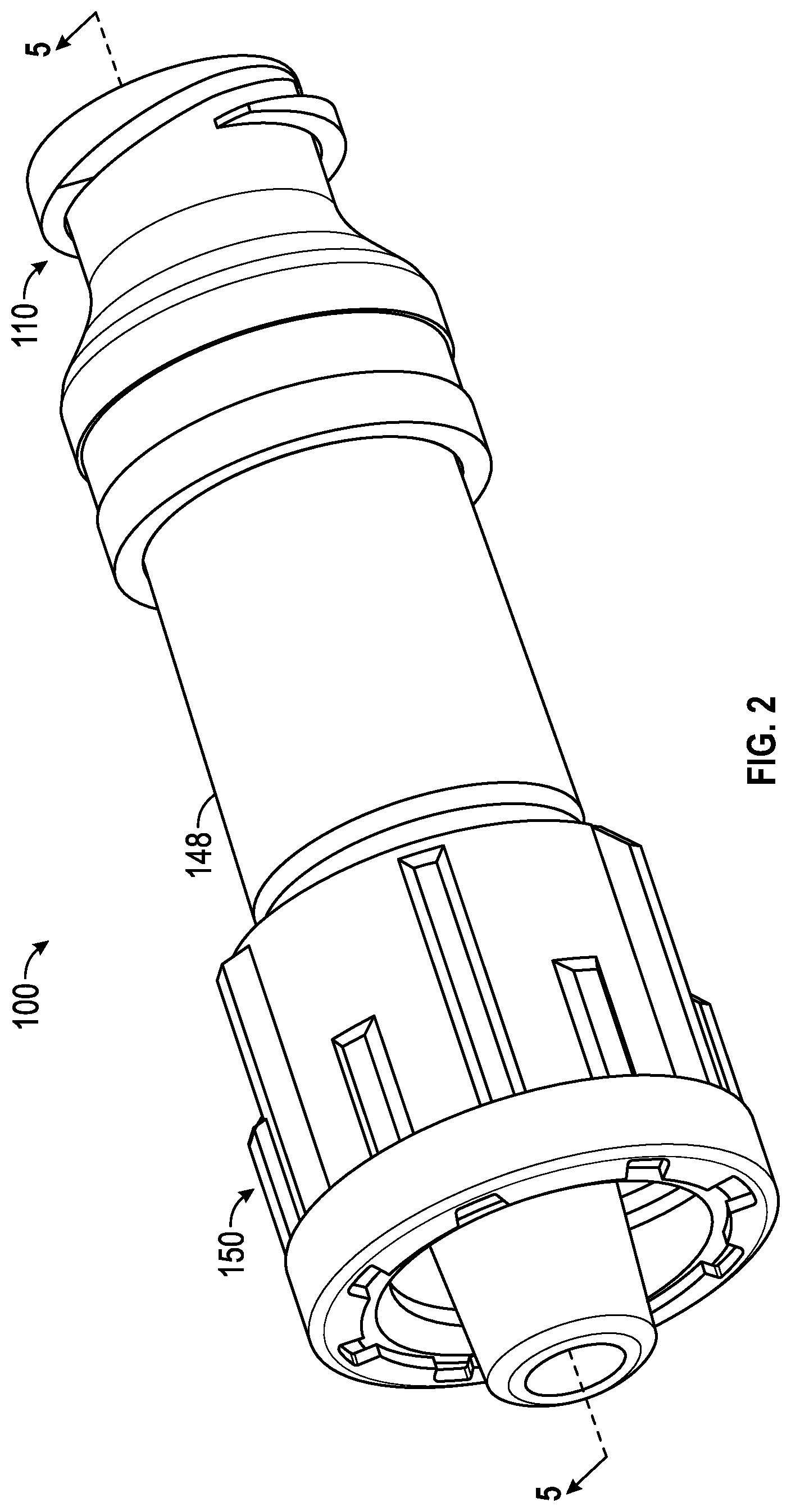 Patent US12496001 Figure 2 – Hemolysis-reduction accessories for direct blood draw