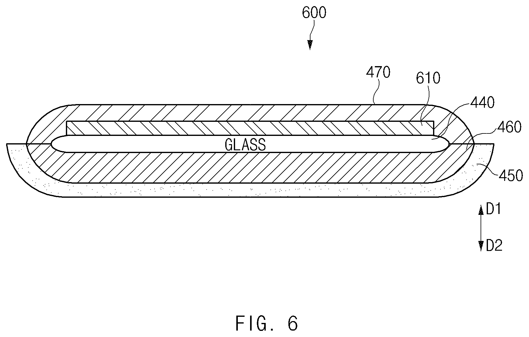 Patent US12496013 Figure 6 – Electronic device having electrode measuring biological signal