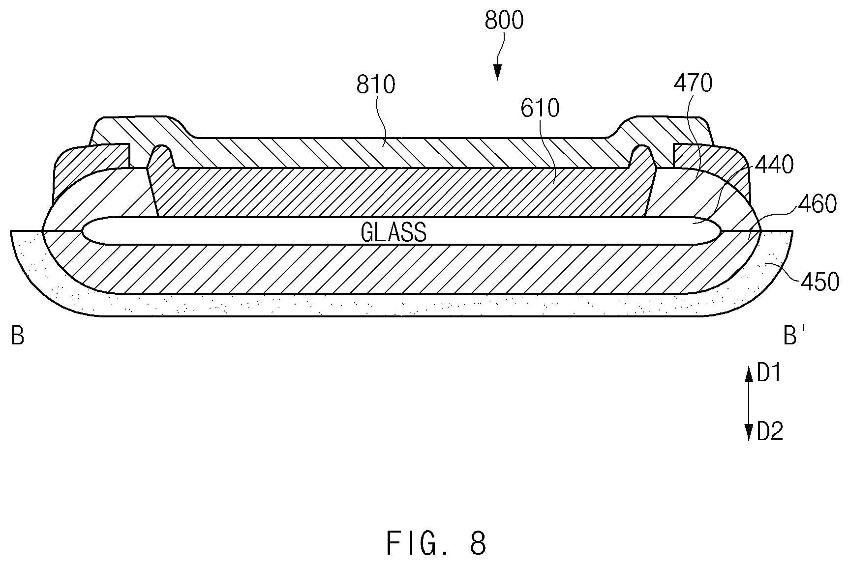 Patent US12496013 Figure 9 – Electronic device having electrode measuring biological signal