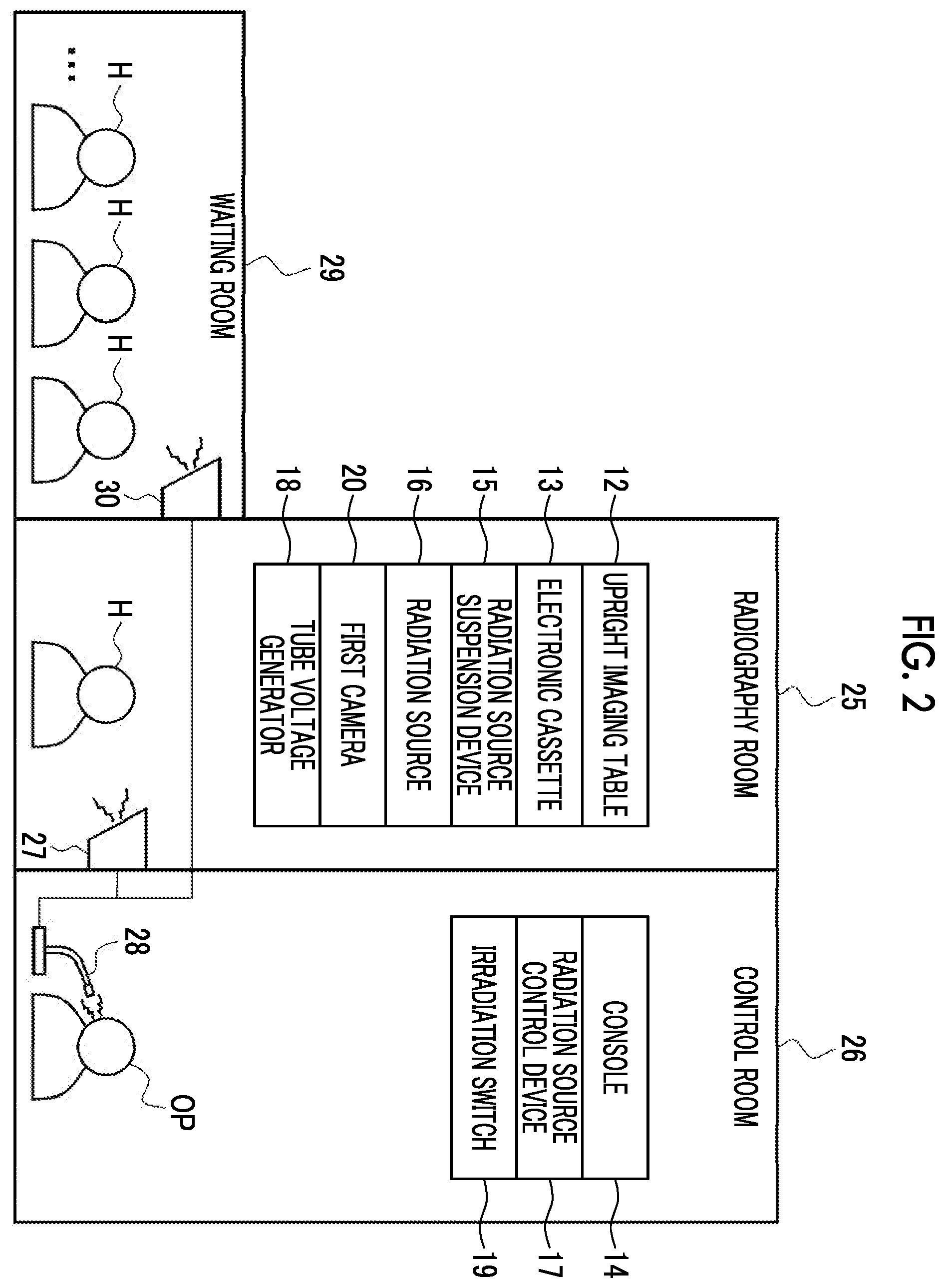 Patent US12496022 Figure 2 – Imaging support apparatus, operation method of imaging support apparatus, and operation program of imaging support apparatus