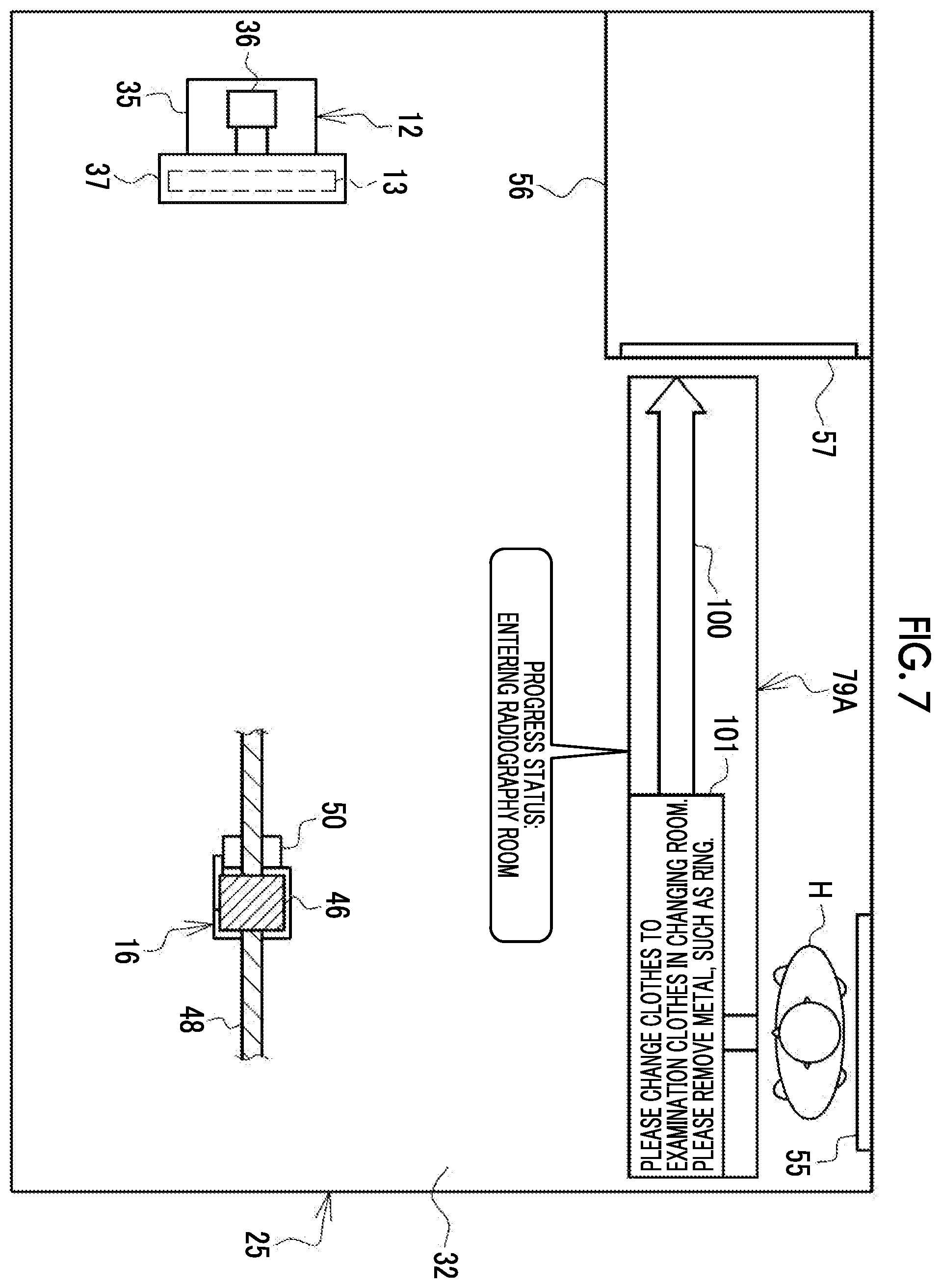 Patent US12496022 Figure 7 – Imaging support apparatus, operation method of imaging support apparatus, and operation program of imaging support apparatus