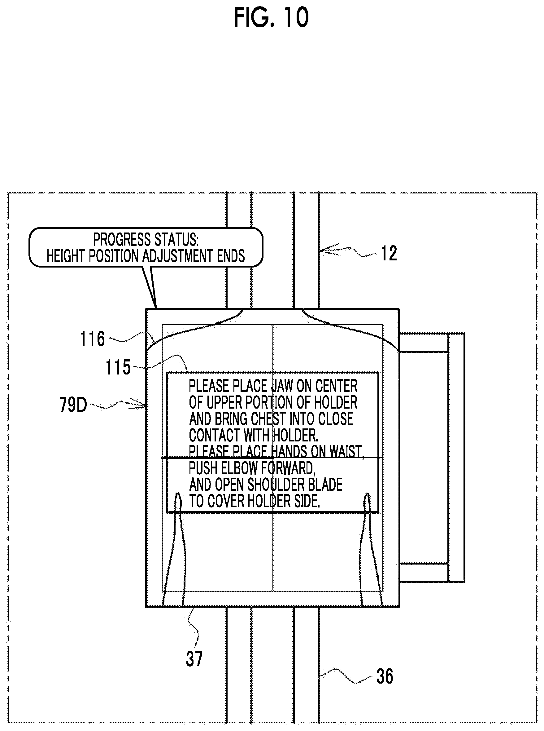 Patent US12496022 Figure 10 – Imaging support apparatus, operation method of imaging support apparatus, and operation program of imaging support apparatus