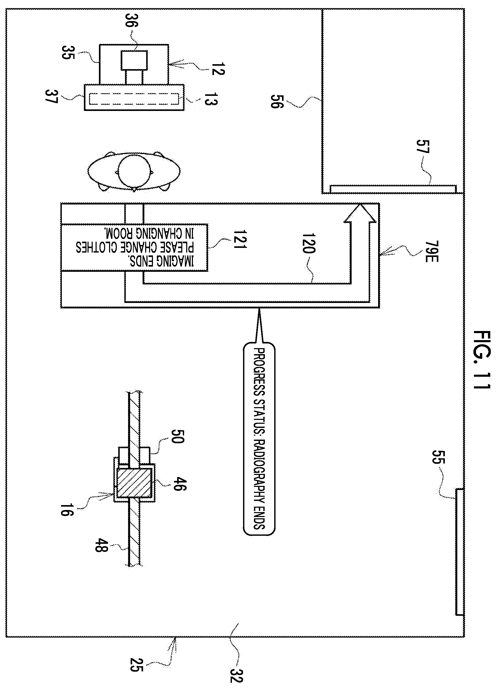 Patent US12496022 Figure 11 – Imaging support apparatus, operation method of imaging support apparatus, and operation program of imaging support apparatus