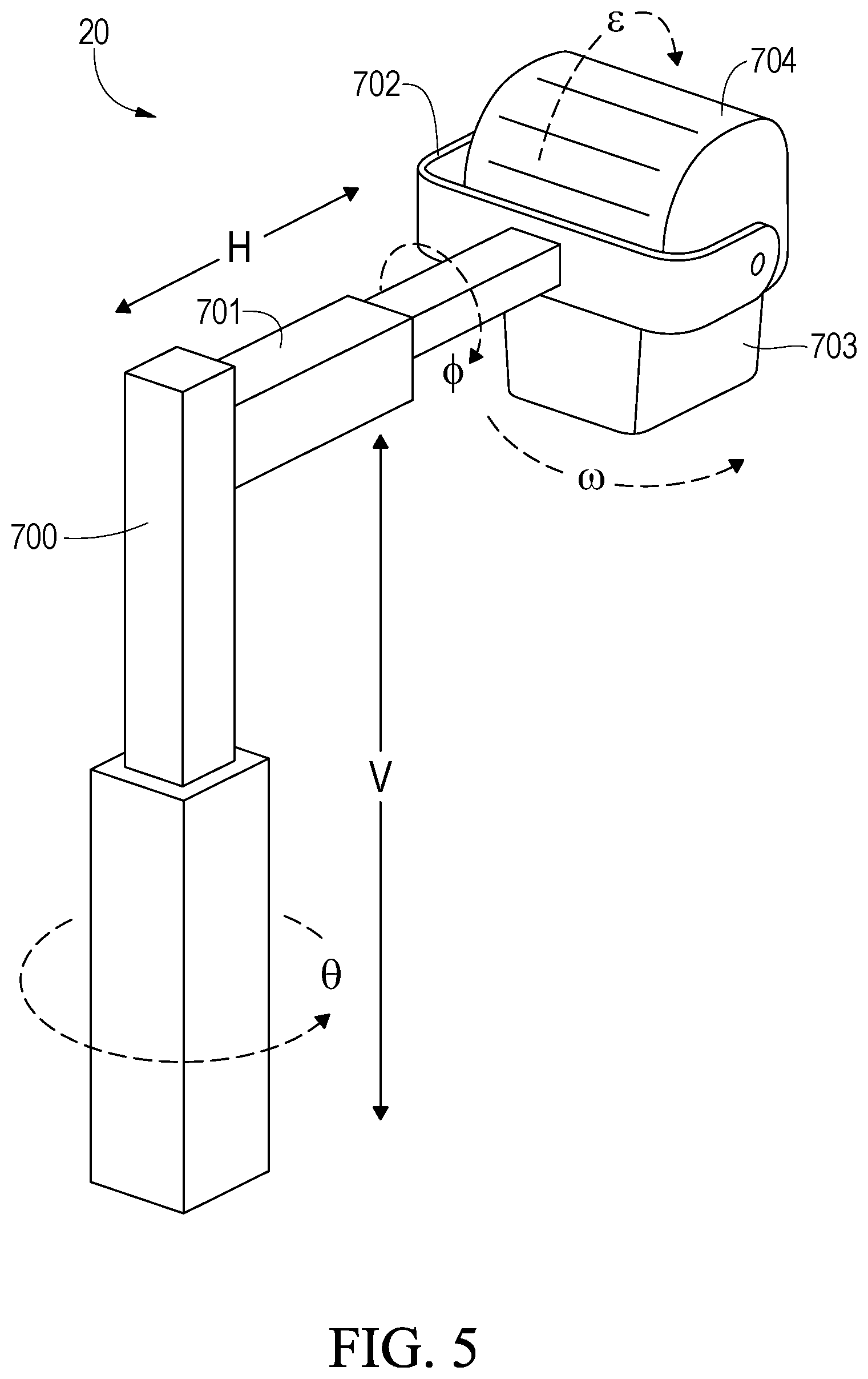 Patent US12496024 Figure 5 – Digital mobile radiography systems and methods