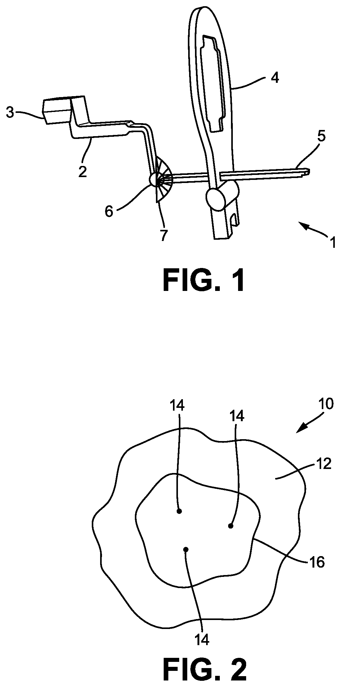 Patent US12496031 Figure 1 – Sensor holder and method for optimum positioning during intraoral imaging
