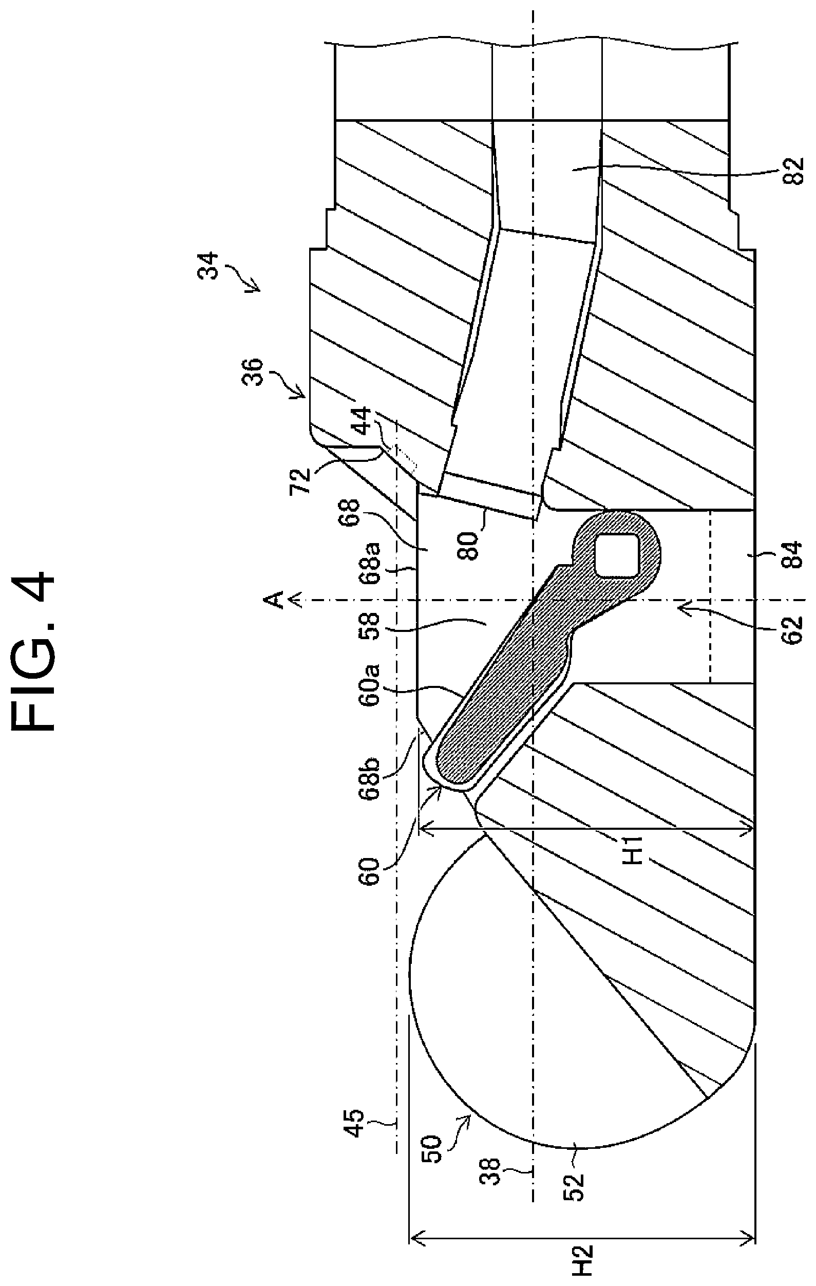 Patent US12496039 Figure 4 – Ultrasonic endoscope