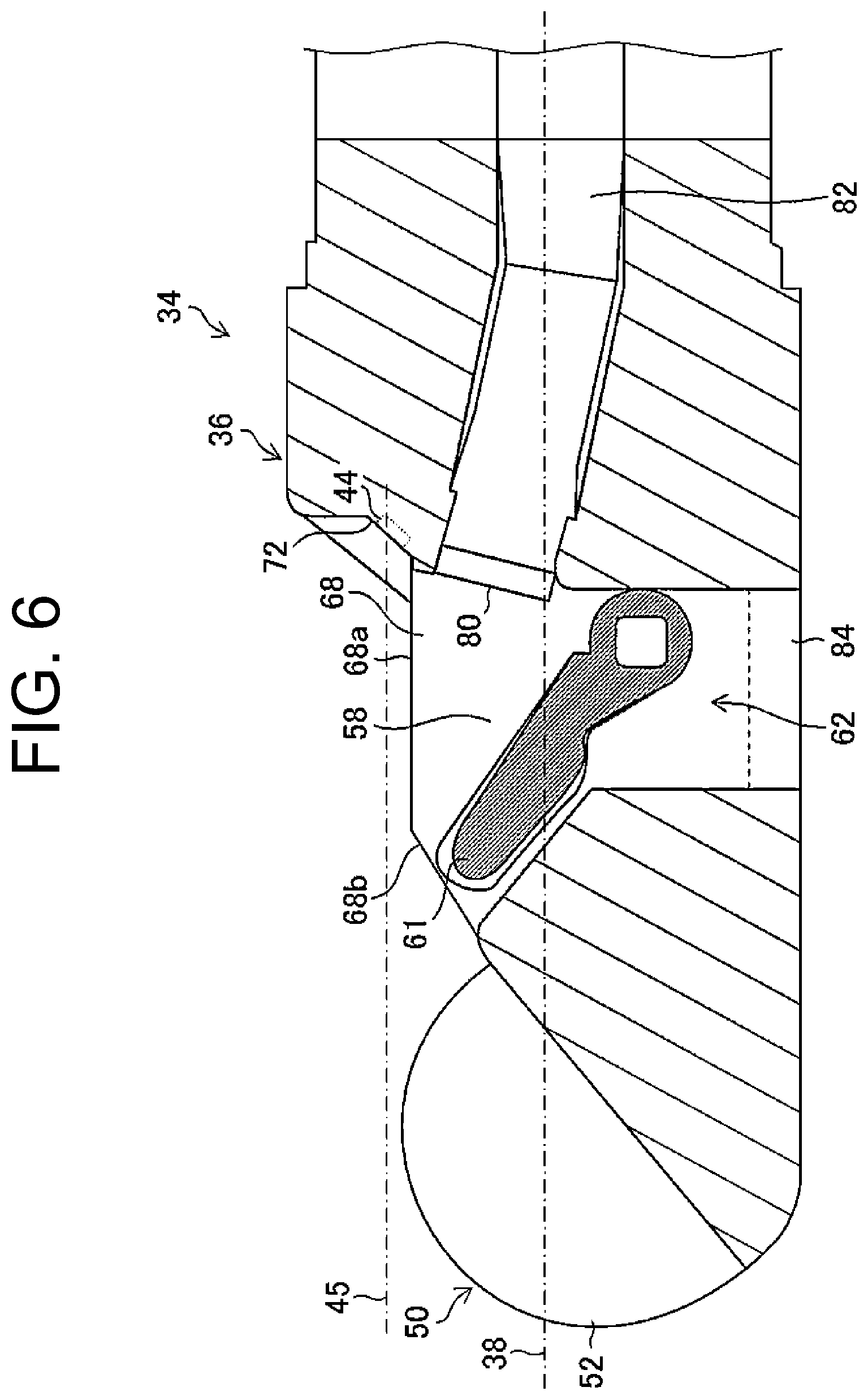 Patent US12496039 Figure 6 – Ultrasonic endoscope