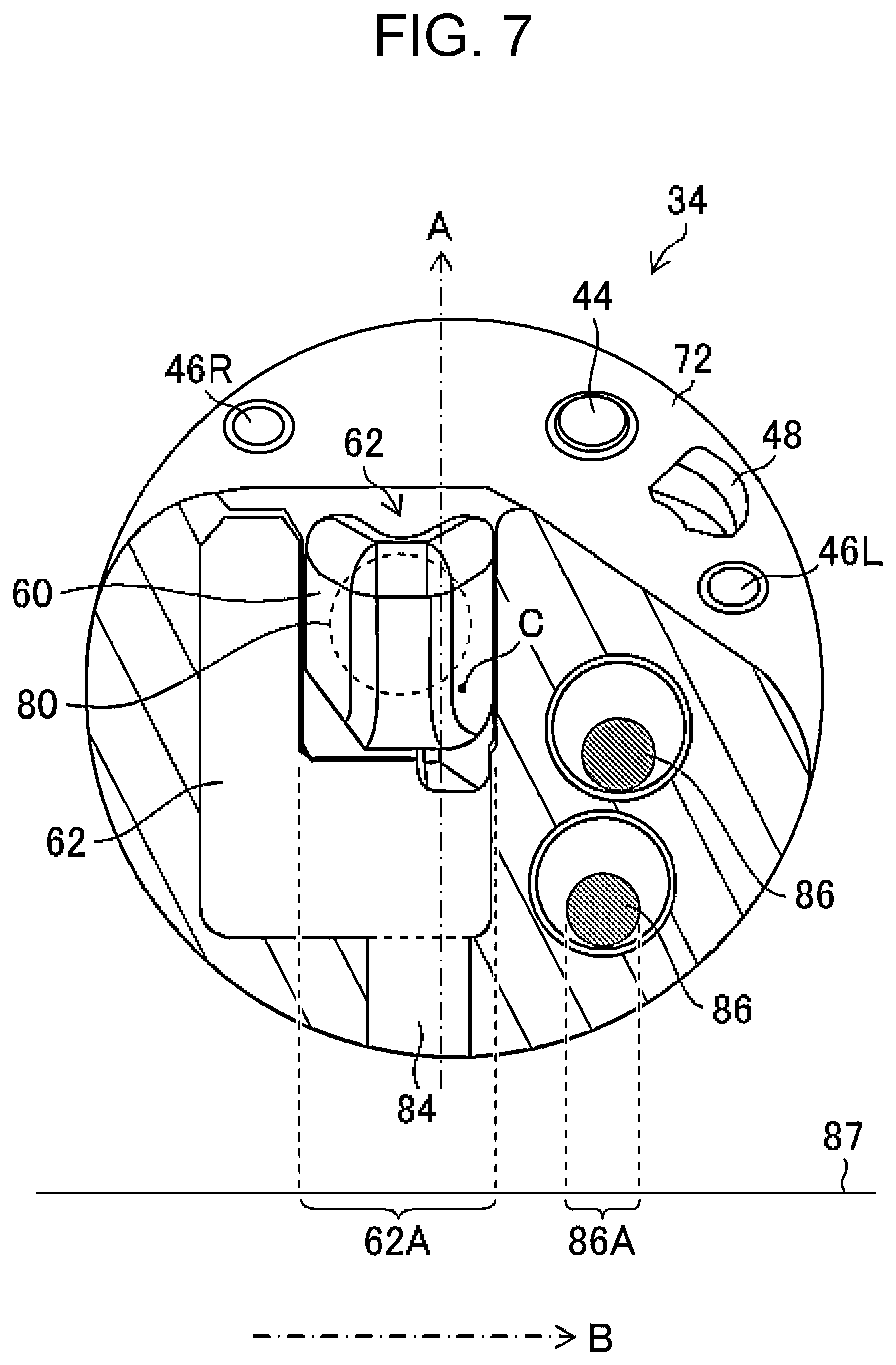 Patent US12496039 Figure 7 – Ultrasonic endoscope