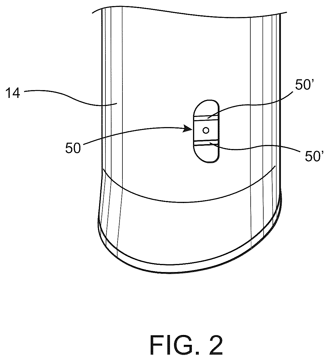 Patent US12496049 Figure 2 – Nasal irrigation diagnostic assembly