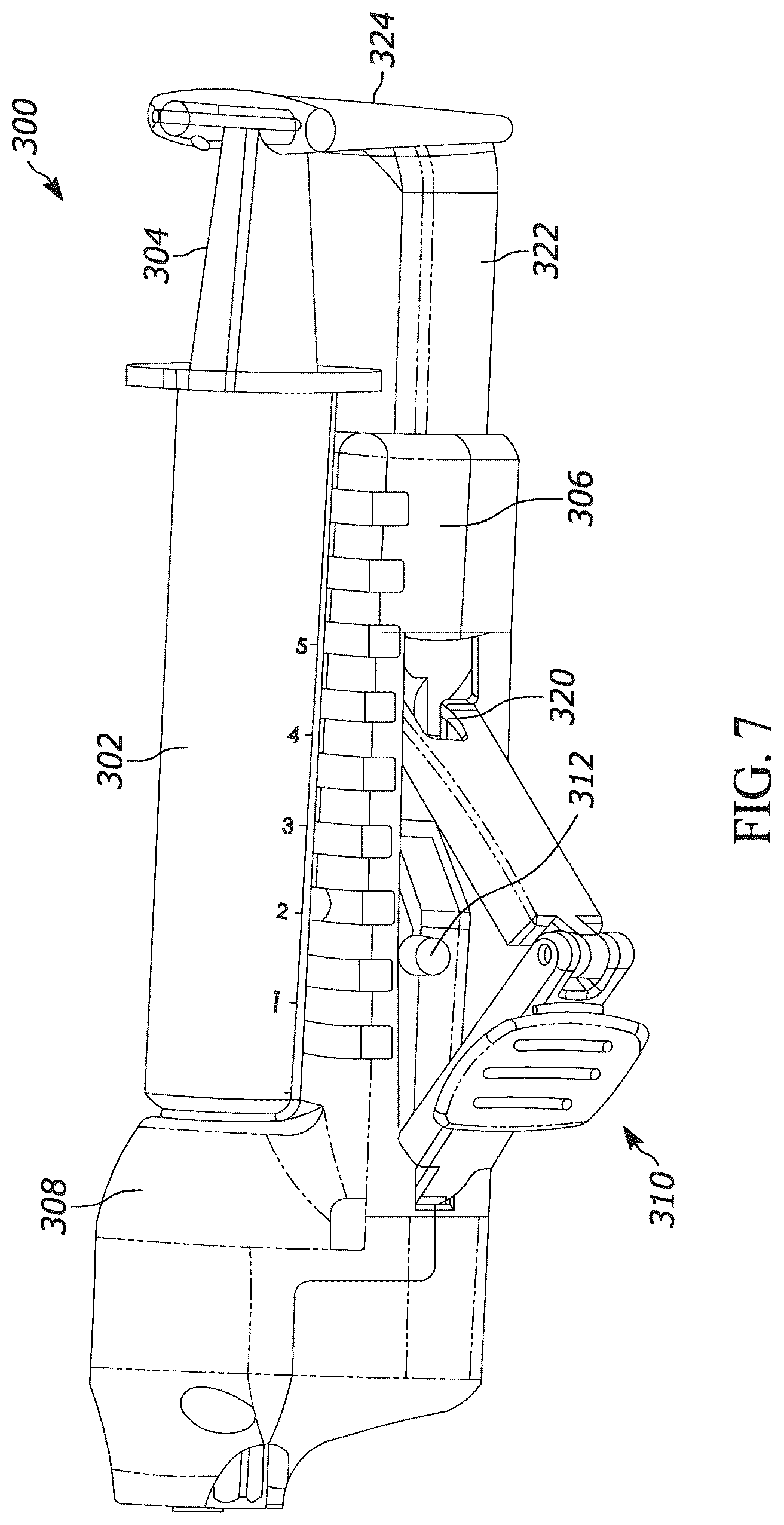 Patent US12496050 Figure 7 – Oscillating syringe system and needle