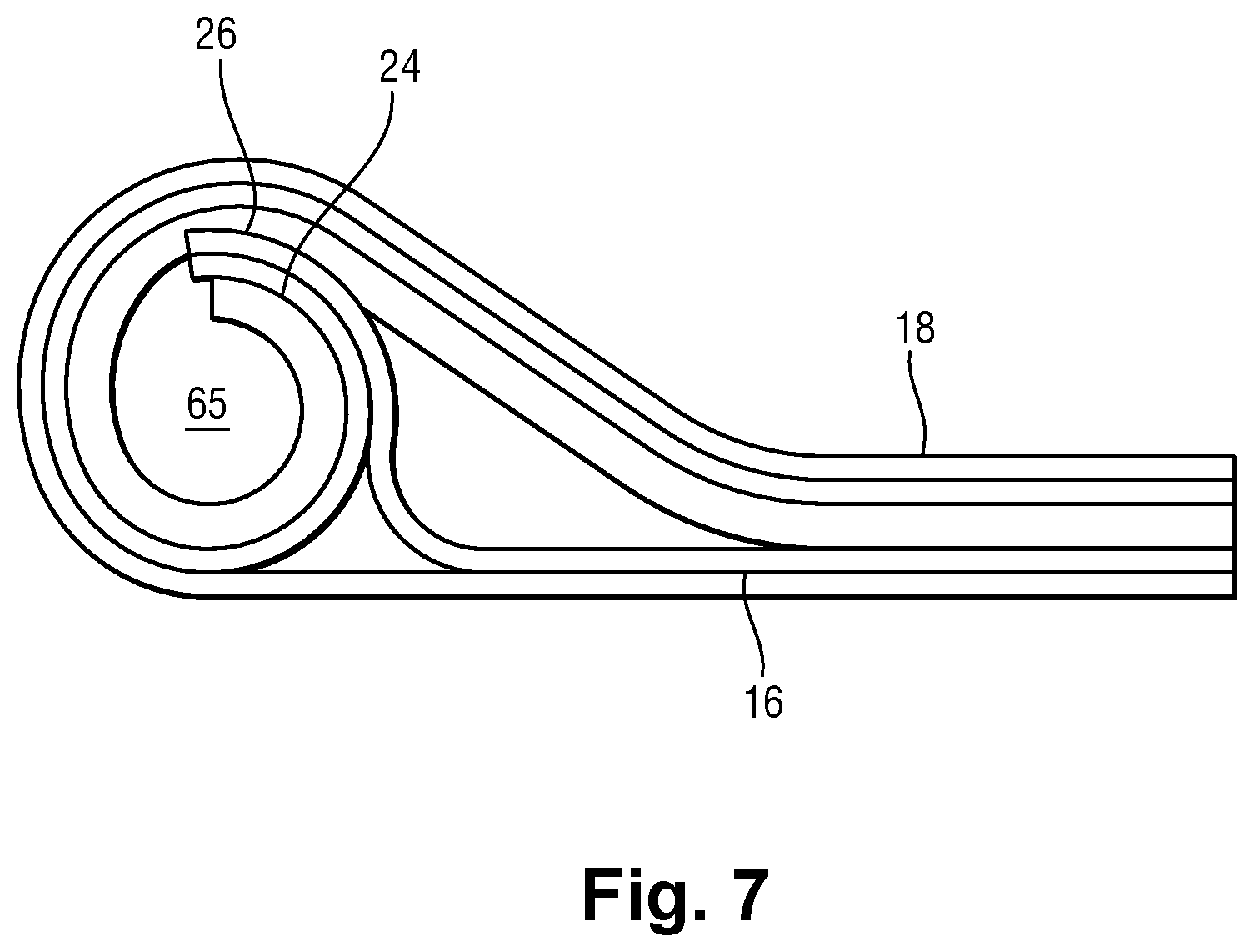 Patent US12496051 Figure 7 – Device for applying adhesive composition to biological tissue and/or prosthetic material