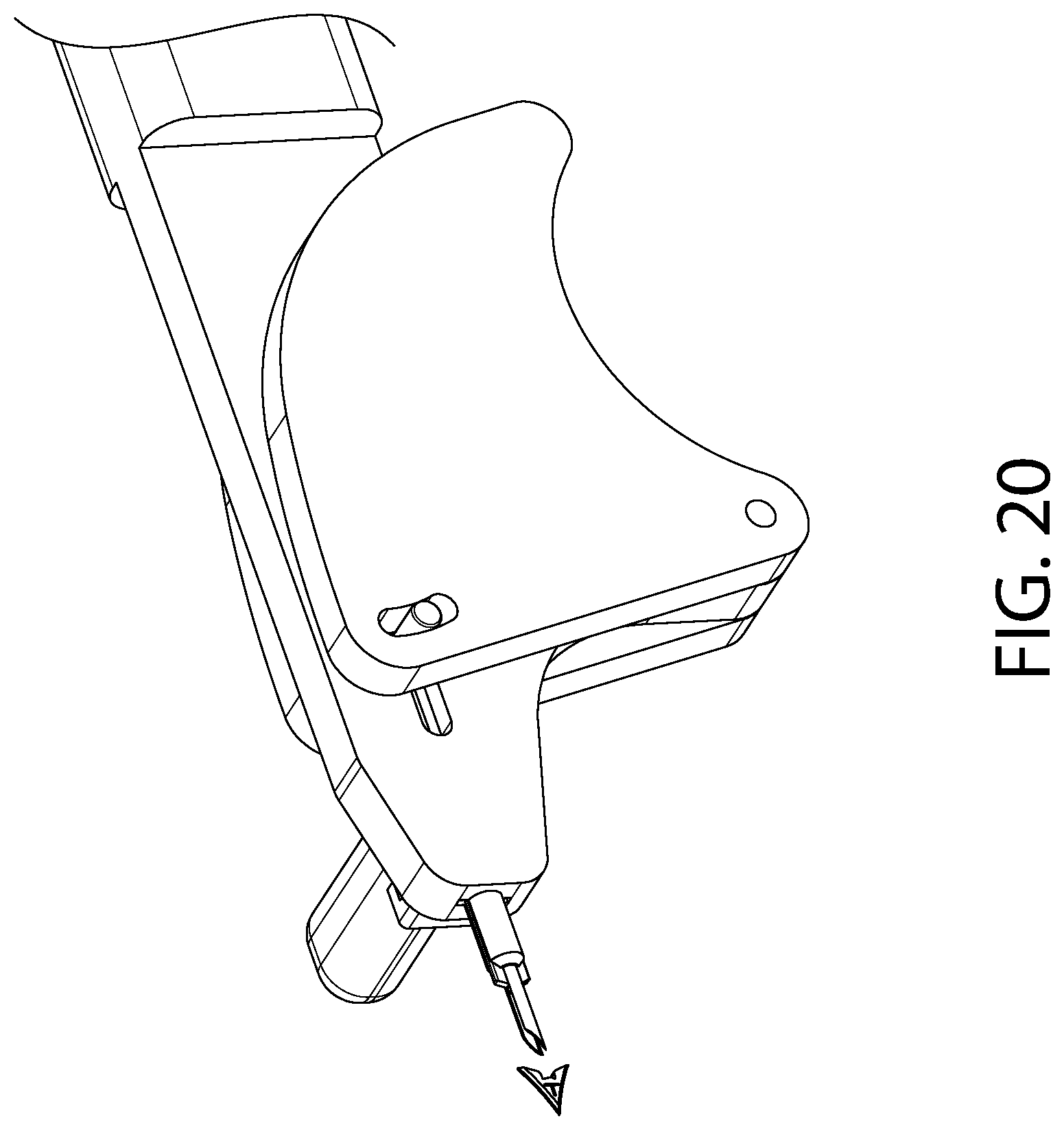 Patent US12496057 Figure 20 – Suture materials, suture placement devices and methods of suture placement and tissue approximation
