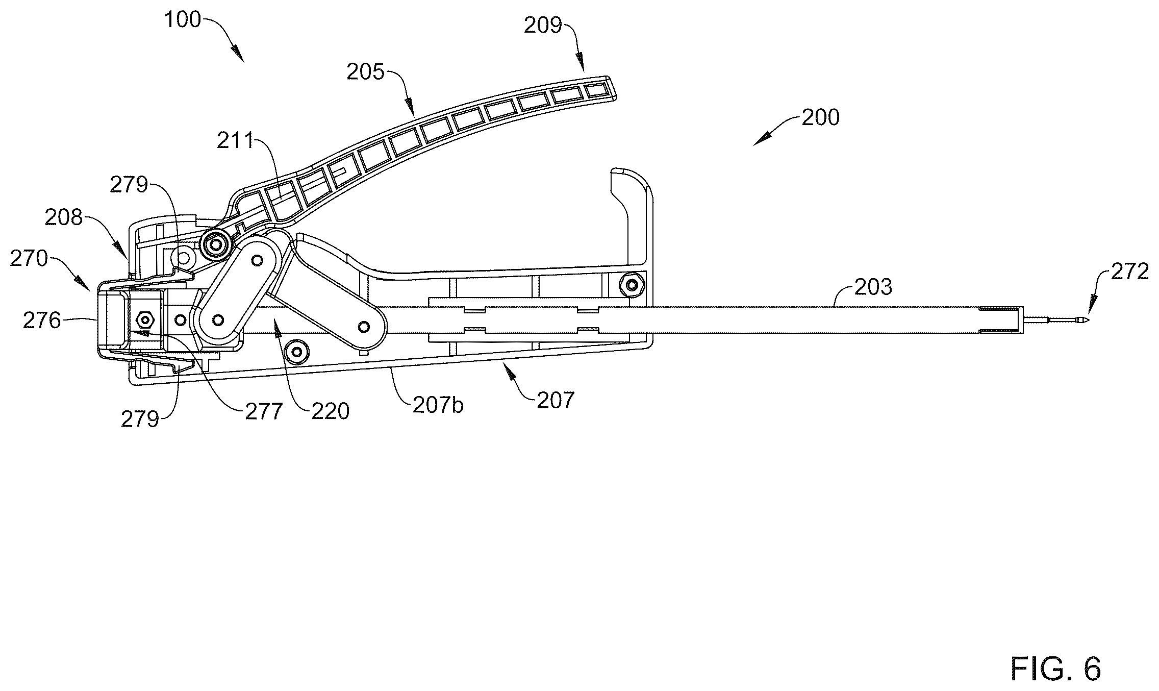 Patent US12496062 Figure 5 – Bone anchor delivery system