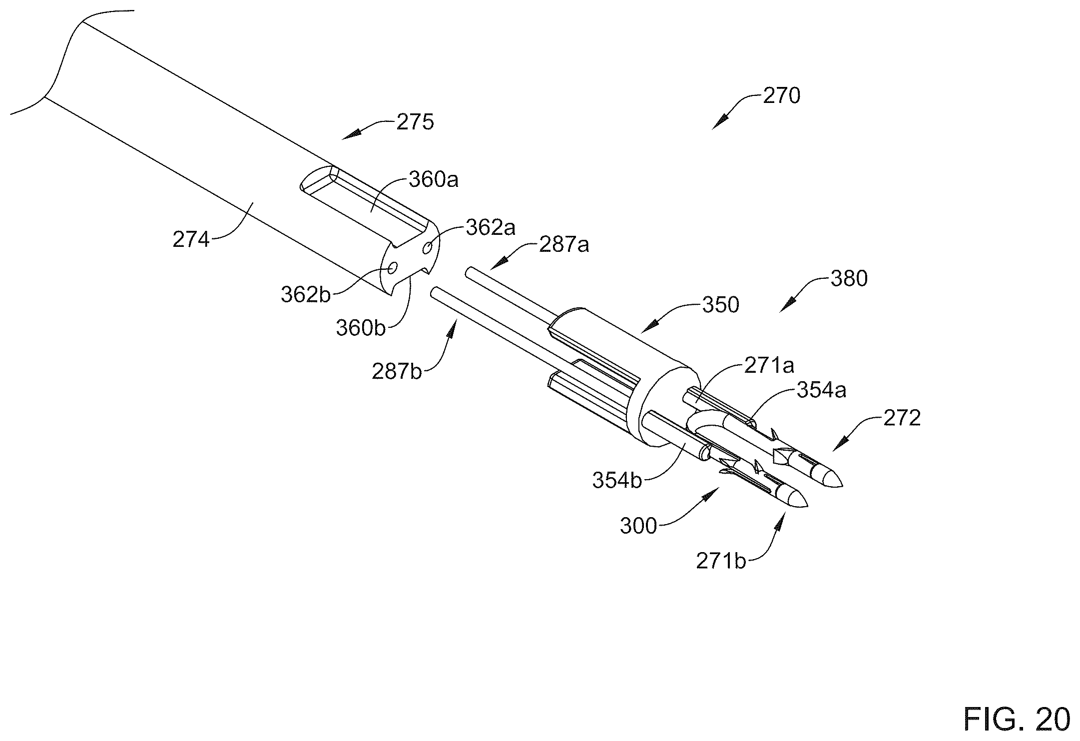 Patent US12496062 Figure 20 – Bone anchor delivery system