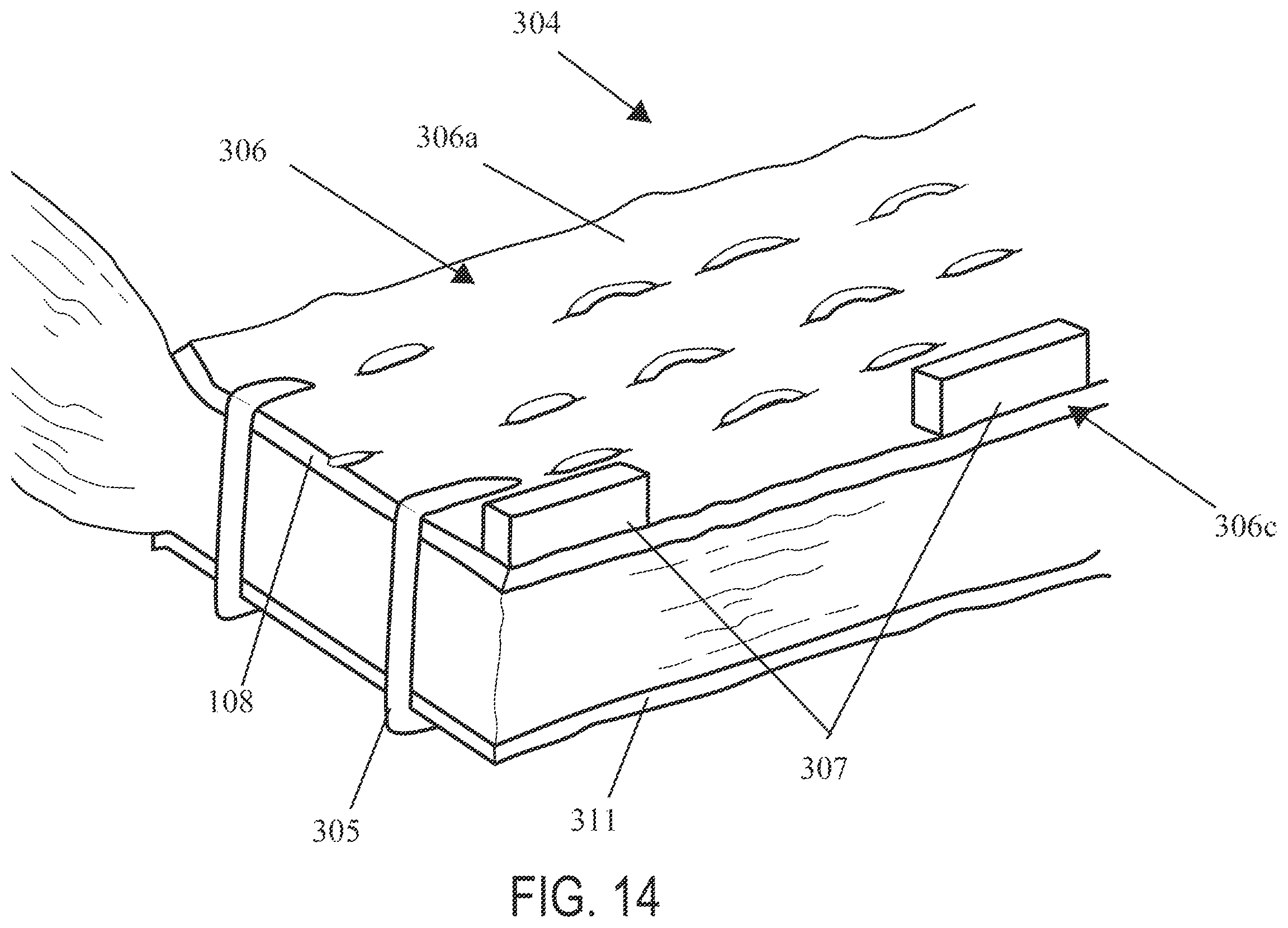 Patent US12496067 Figure 12 – Implantable adjunct with density gradients