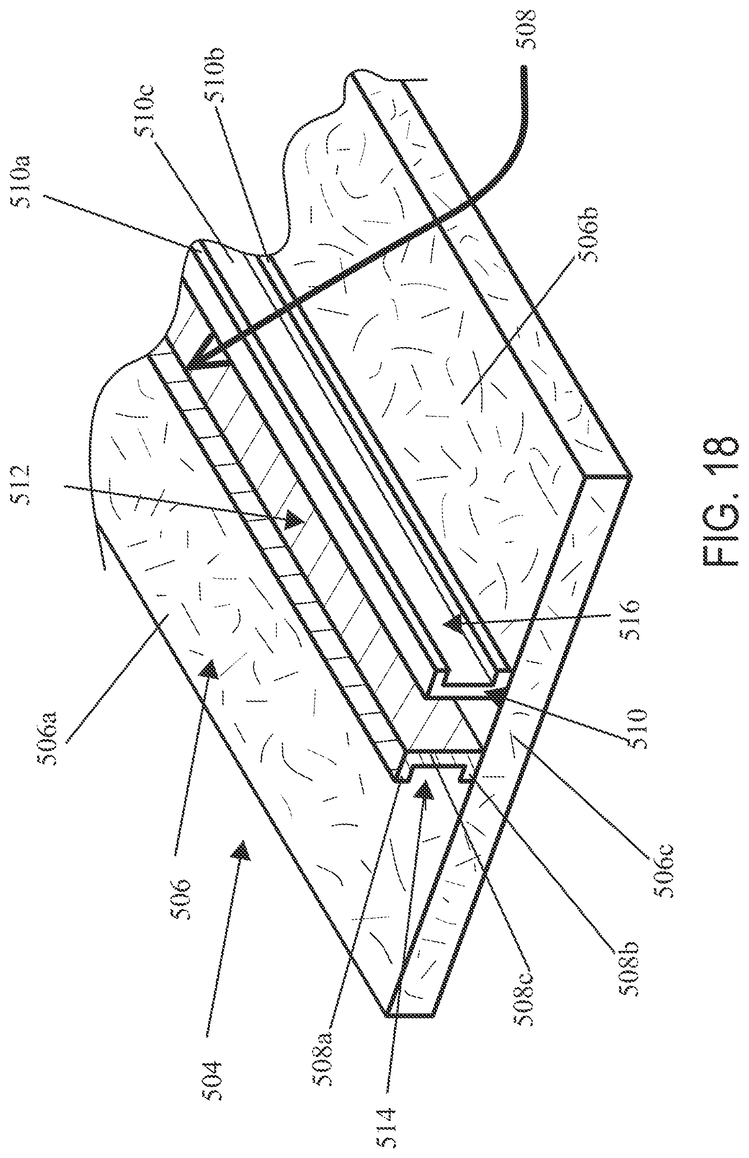 Patent US12496067 Figure 16 – Implantable adjunct with density gradients