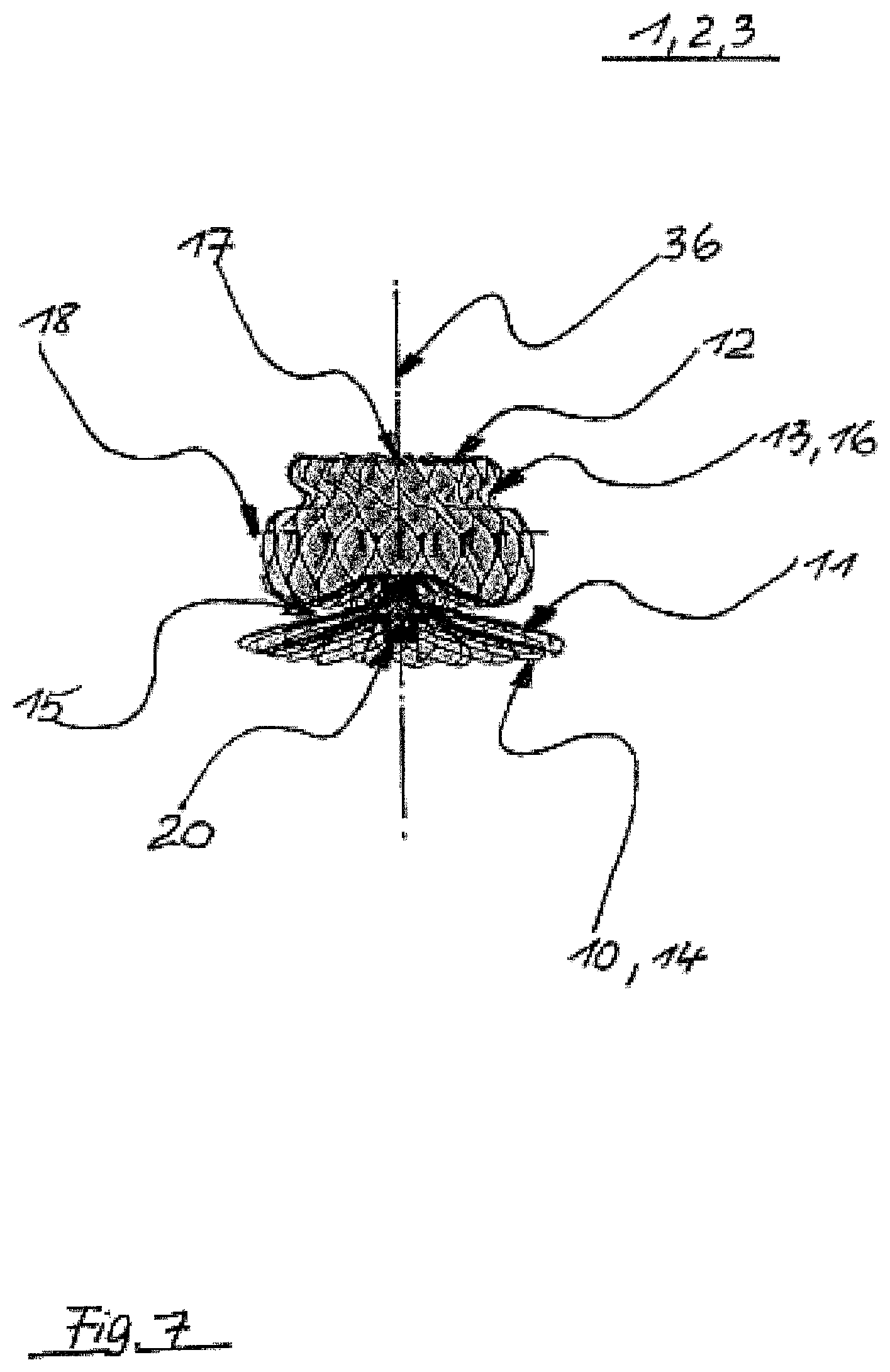 Patent US12496069 Figure 7 – Atrial appendage occluder for closing the left atrial appendage