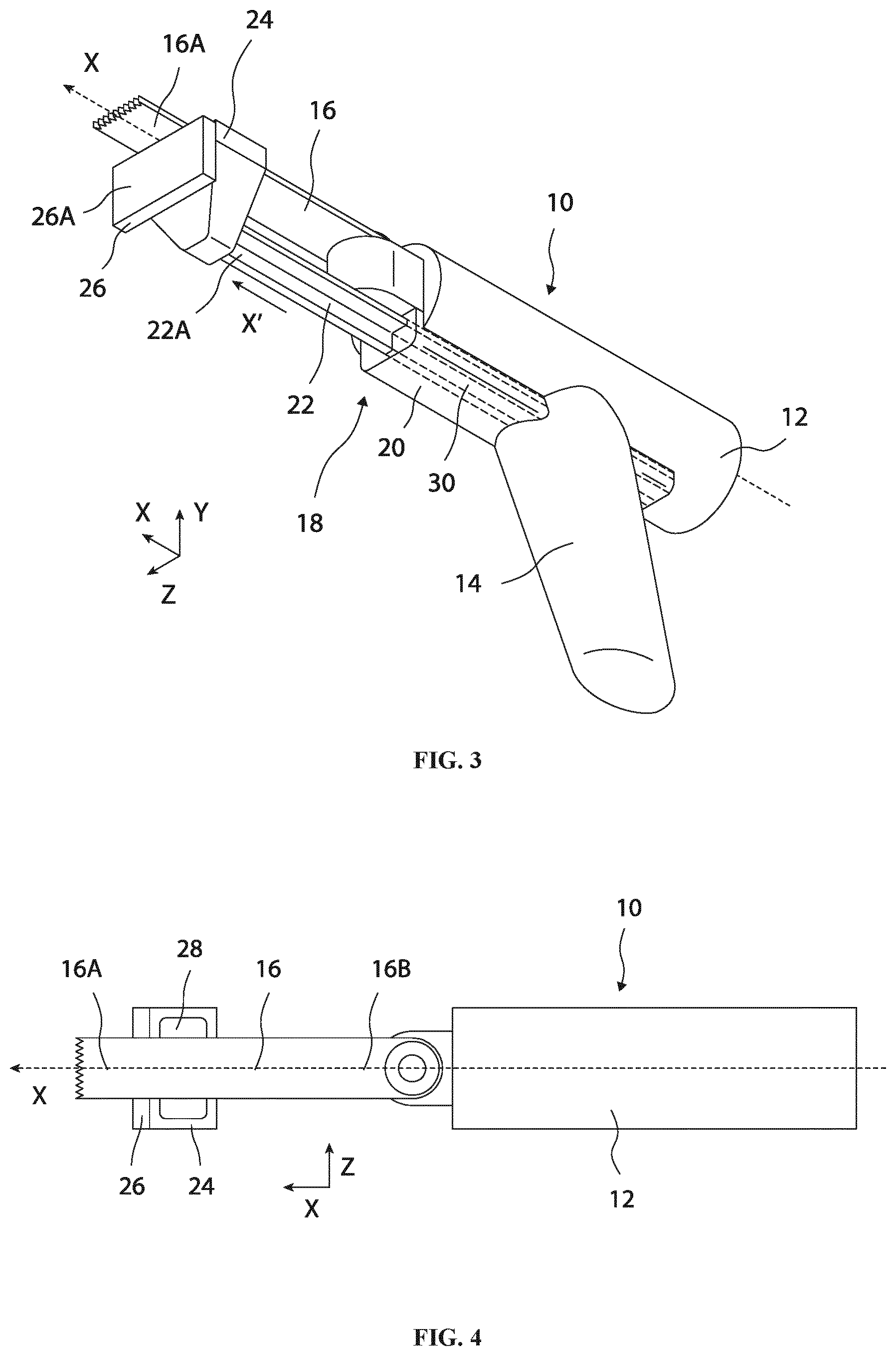 Patent US12496070 Figure 3 – Retractable cutting guide