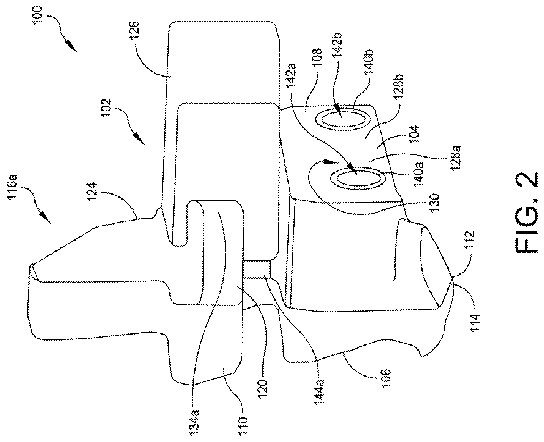 Patent US12496072 Figure 2 – Multi-modal patient-specific surgical guides