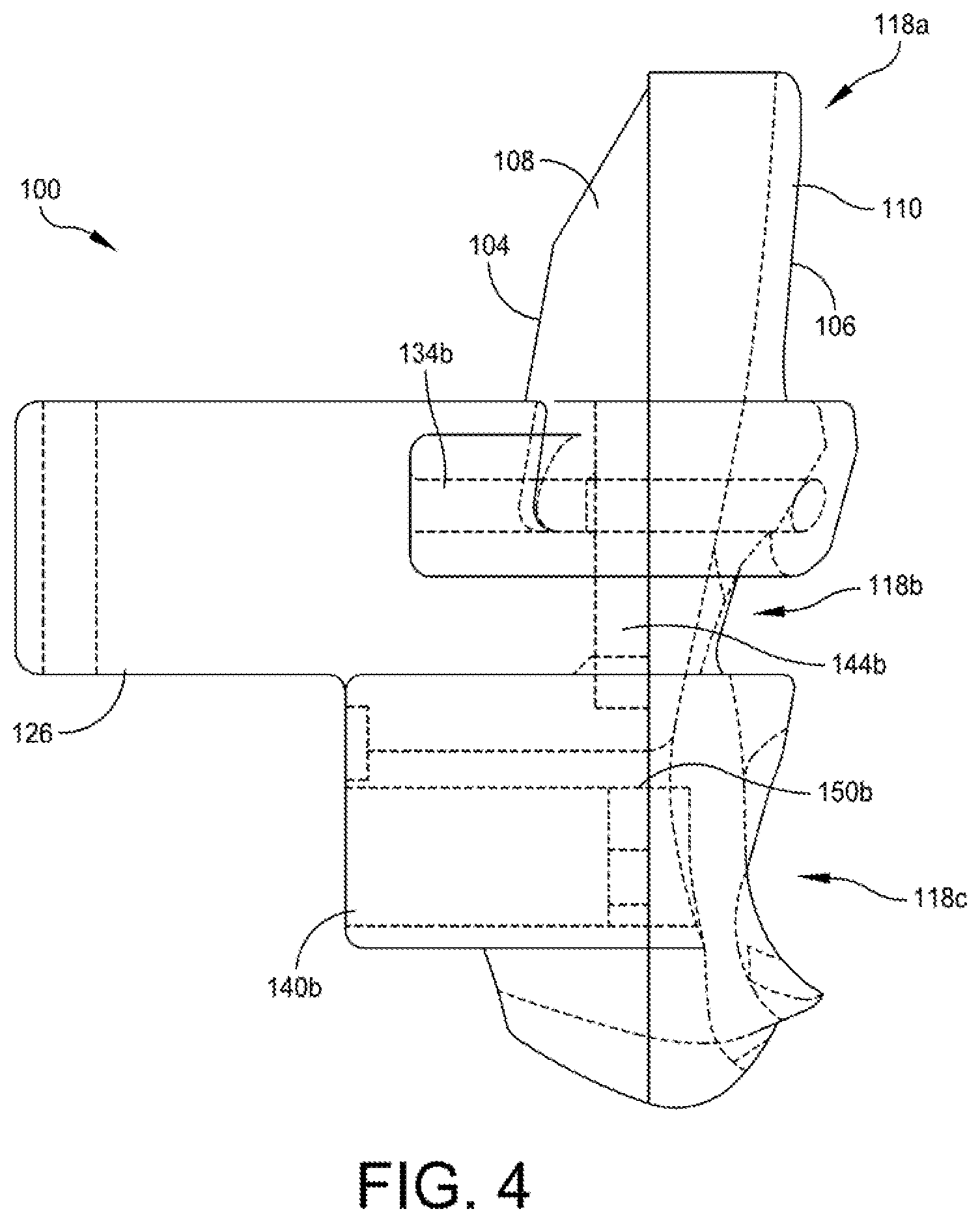 Patent US12496072 Figure 4 – Multi-modal patient-specific surgical guides