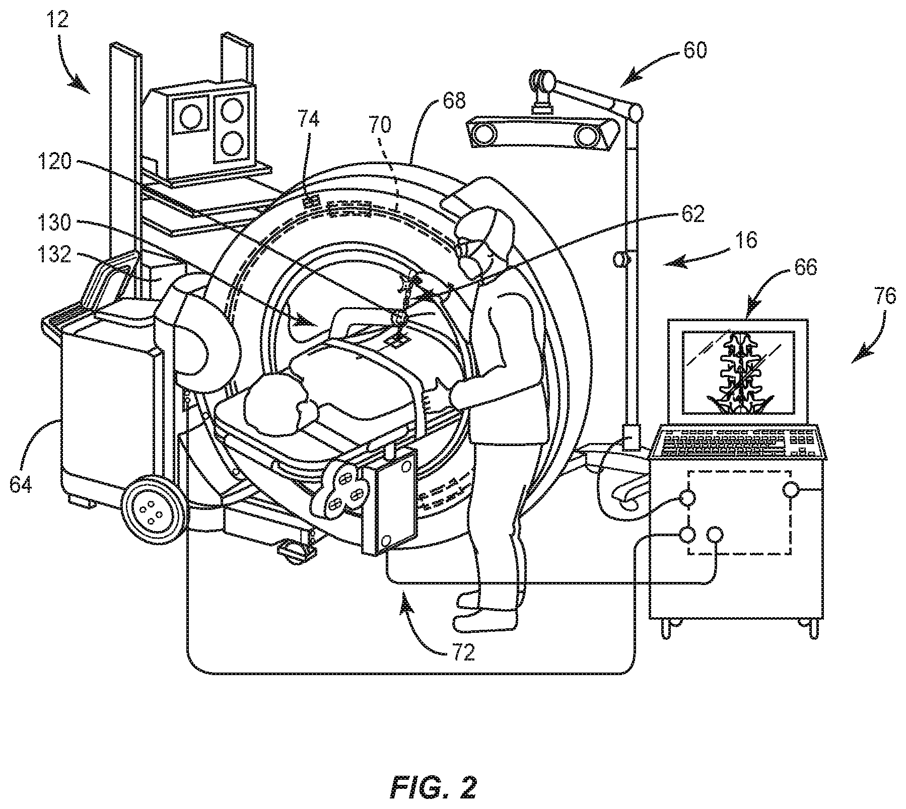Patent US12496073 Figure 2 – Surgical implant system and methods of use