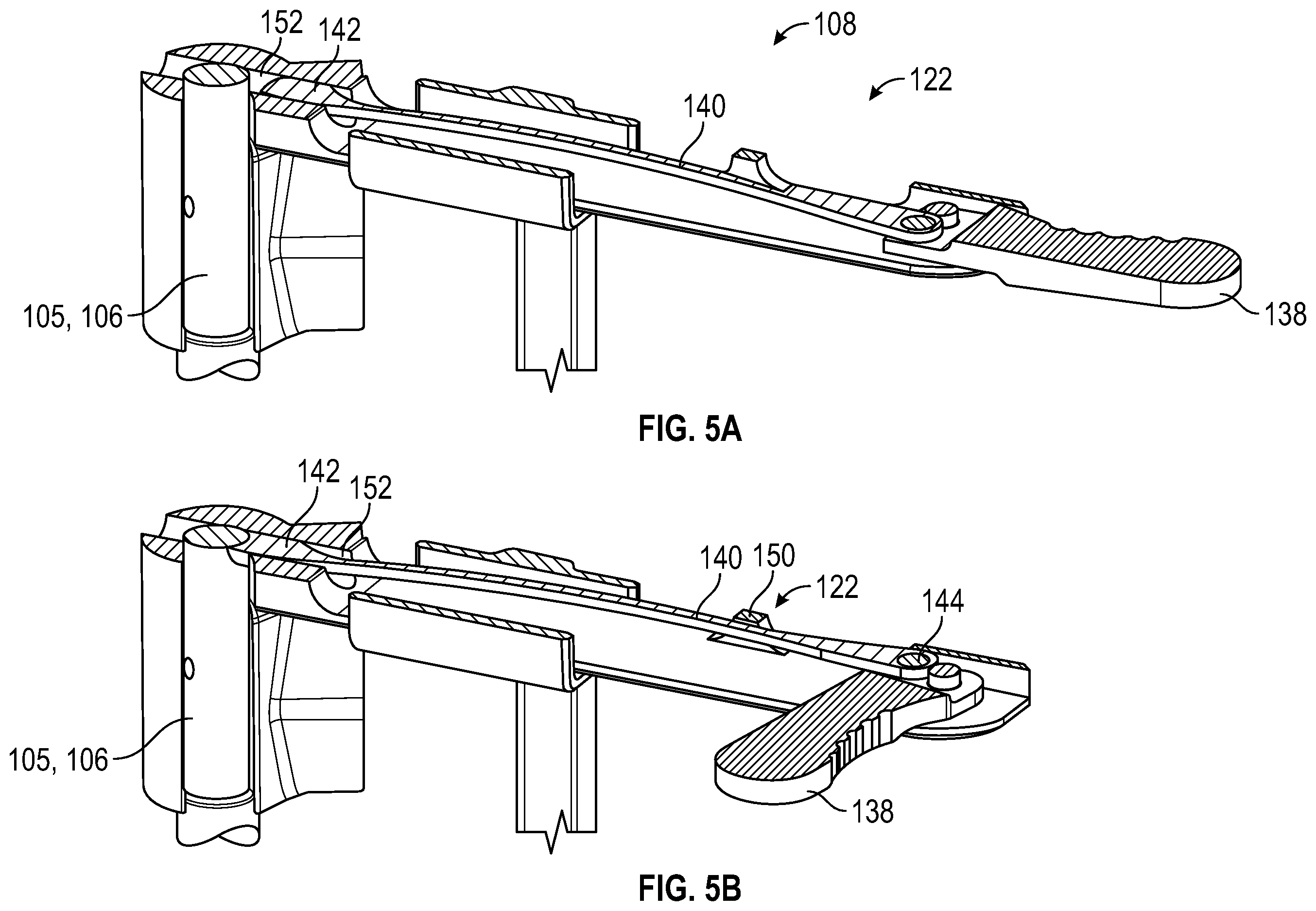 Patent US12496074 Figure 5 – Instruments and systems including a humeral cut guide assembly for an orthopedic shoulder replacement