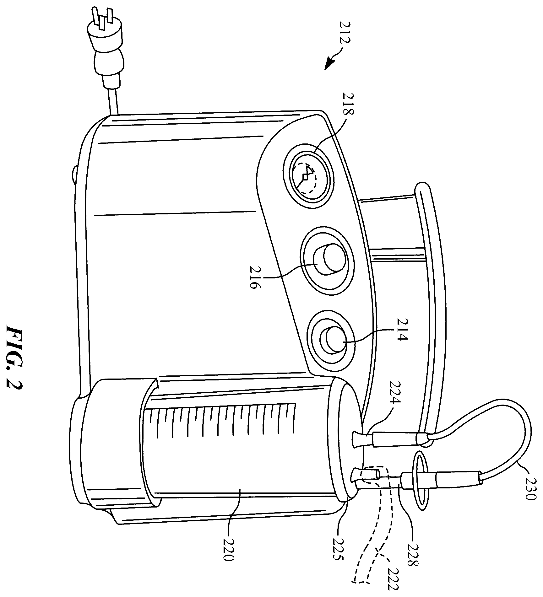 Patent US12496076 Figure 2 – Computer-aided vacuum thrombectomy systems and methods for processing and visualizing thrombectomy procedure analytics