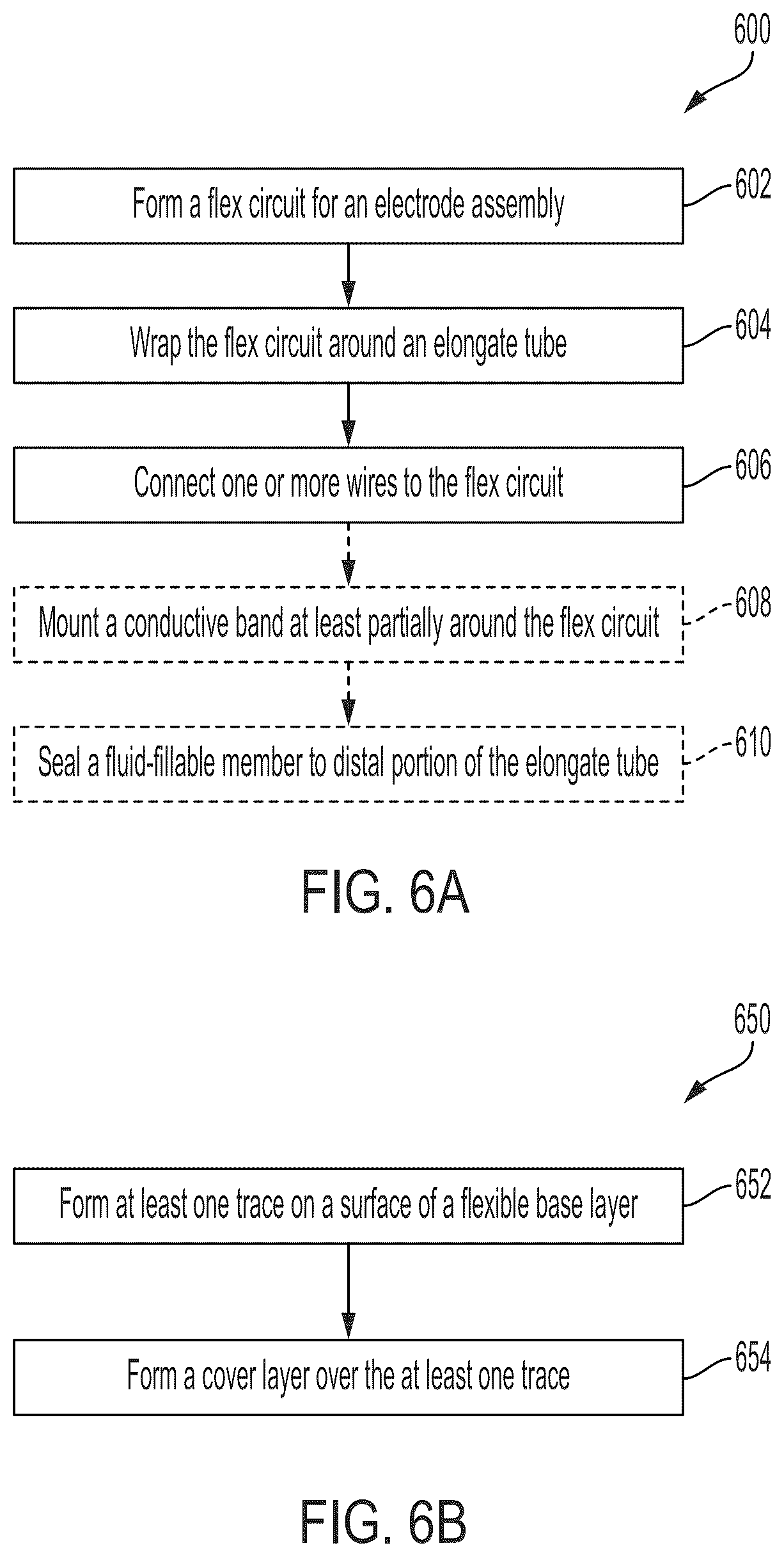 Patent US12496078 Figure 5 – Lithotripsy catheters having electrodes formed in metallization layers